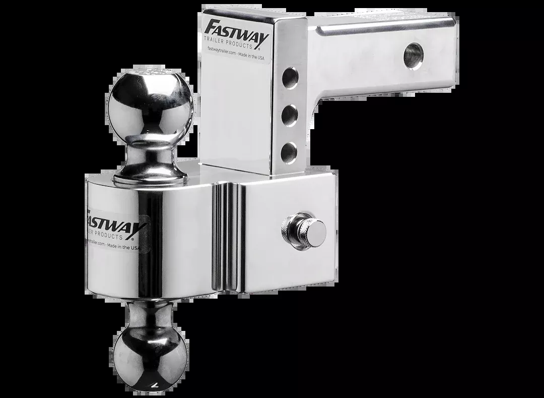 Fastway Dual-Ball Mount - 2-1/2 in Hitch, 8 in Drop – 42-99-2825