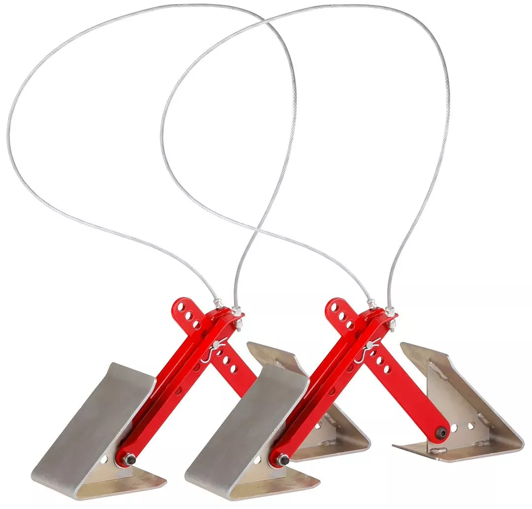 Fastway Trailer Products Wheel Chock - Set Of 2 – 84-00-4840