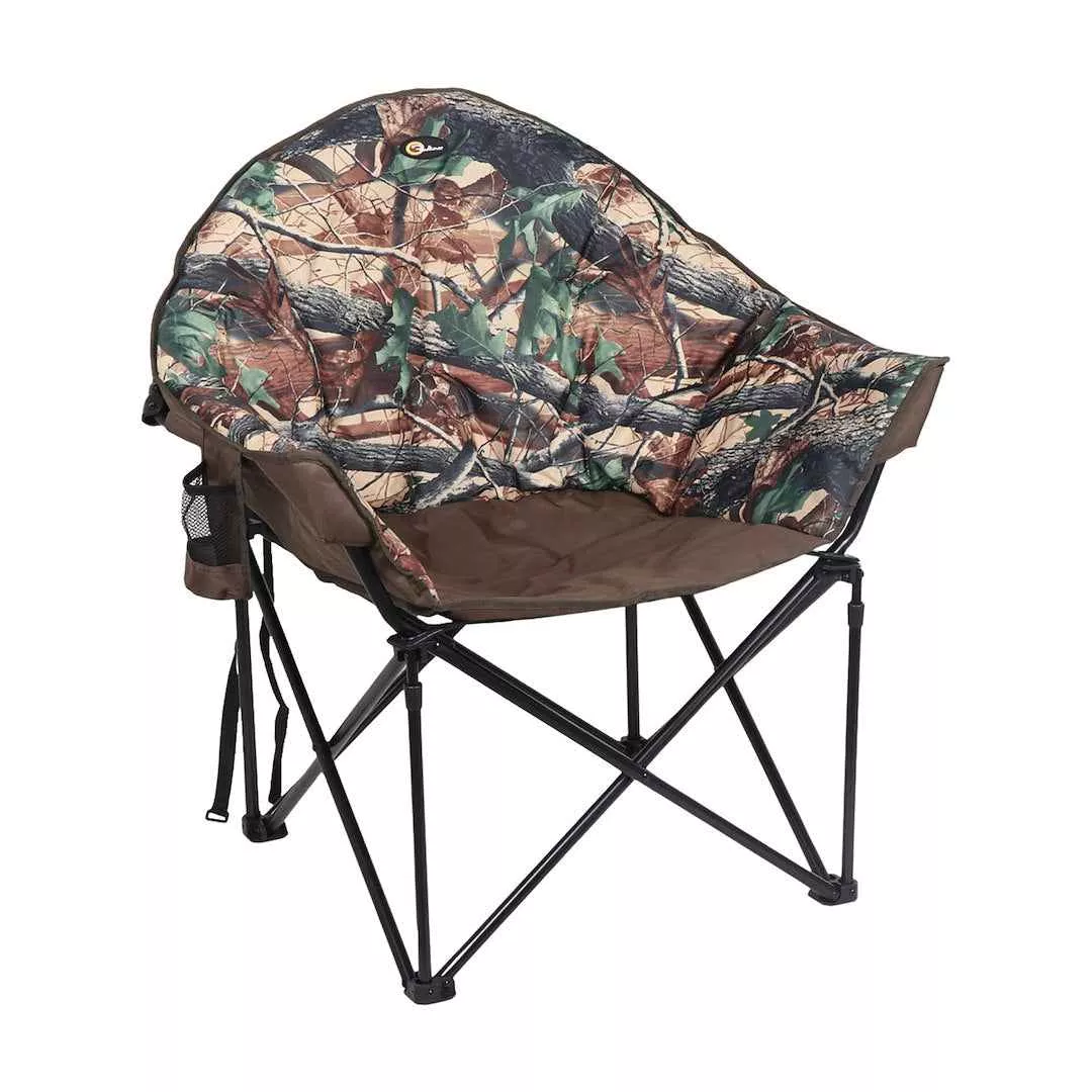 Faulkner 52285H Folding Camping Chair - Camouflage, 300 lb