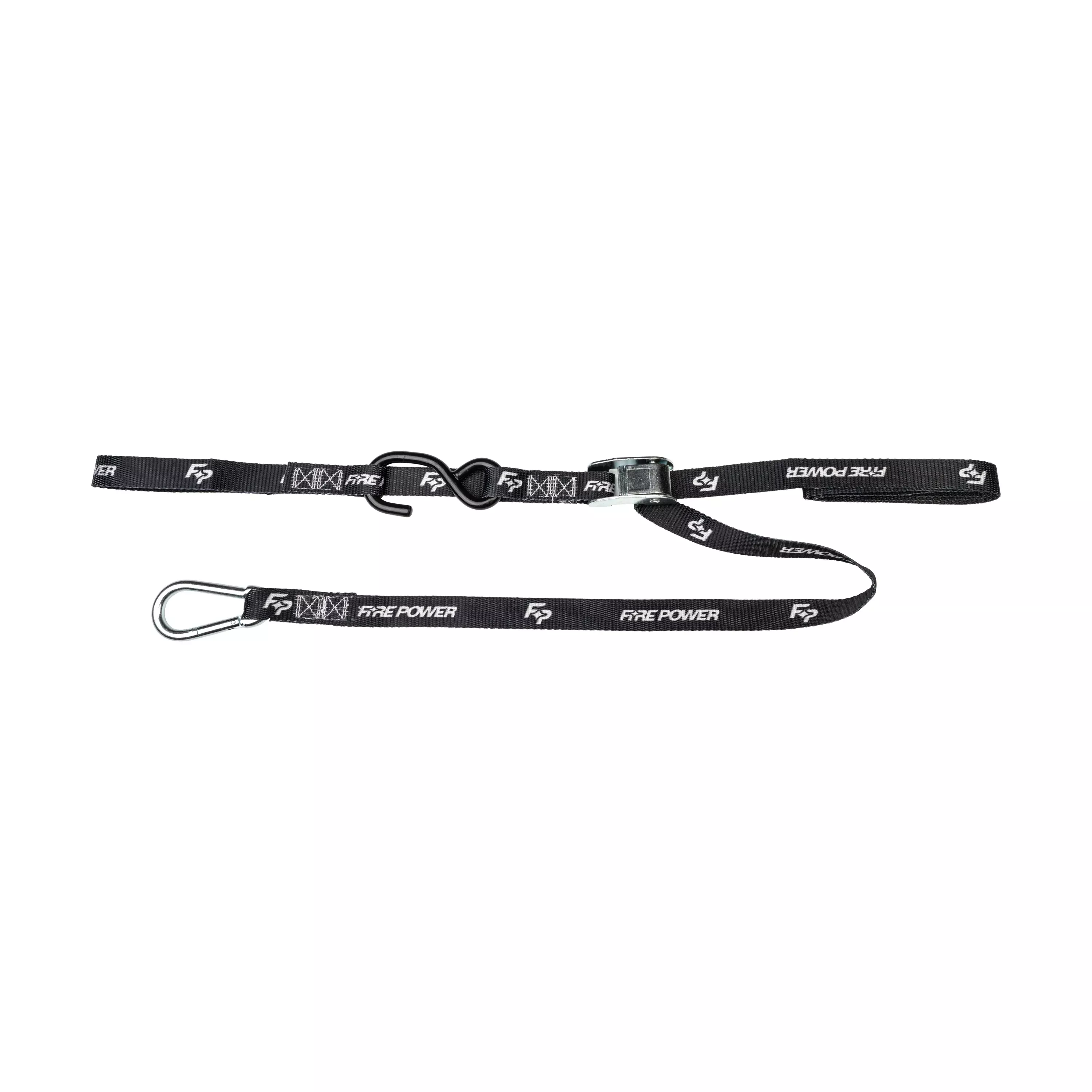 FIRE POWER 1" TIE-DOWN SOFT-TIE BLACK 2/PK - 29-13030