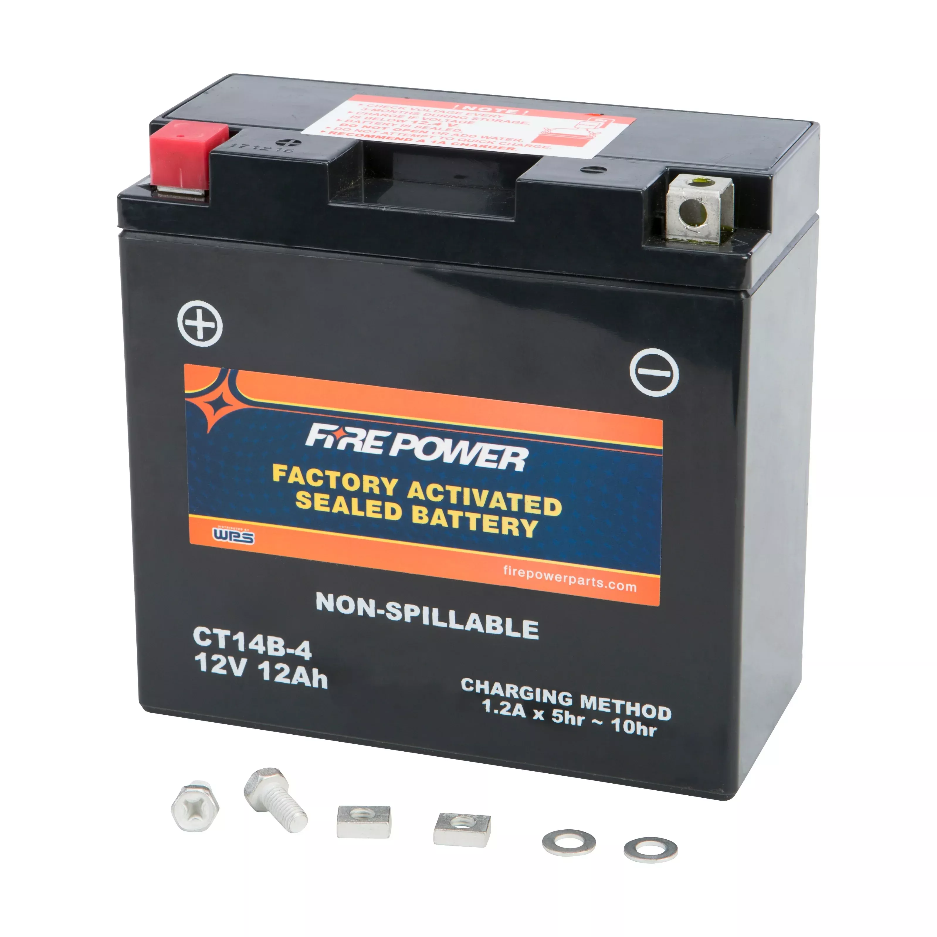 FIRE POWER BATTERY CT14B-4 CT14B SEALED FACTORY ACTIVATED - 49-2131