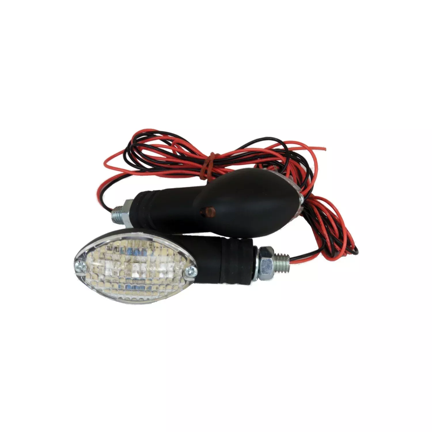 FIRE POWER CAT EYE MARKER LIGHT SET LED BLACK - 60-1427