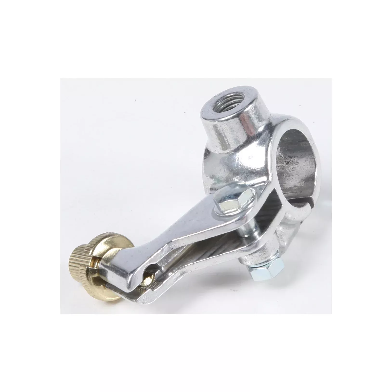 FIRE POWER CLUTCH PERCH W/MIRROR MOUNT SILVER - 60-1811