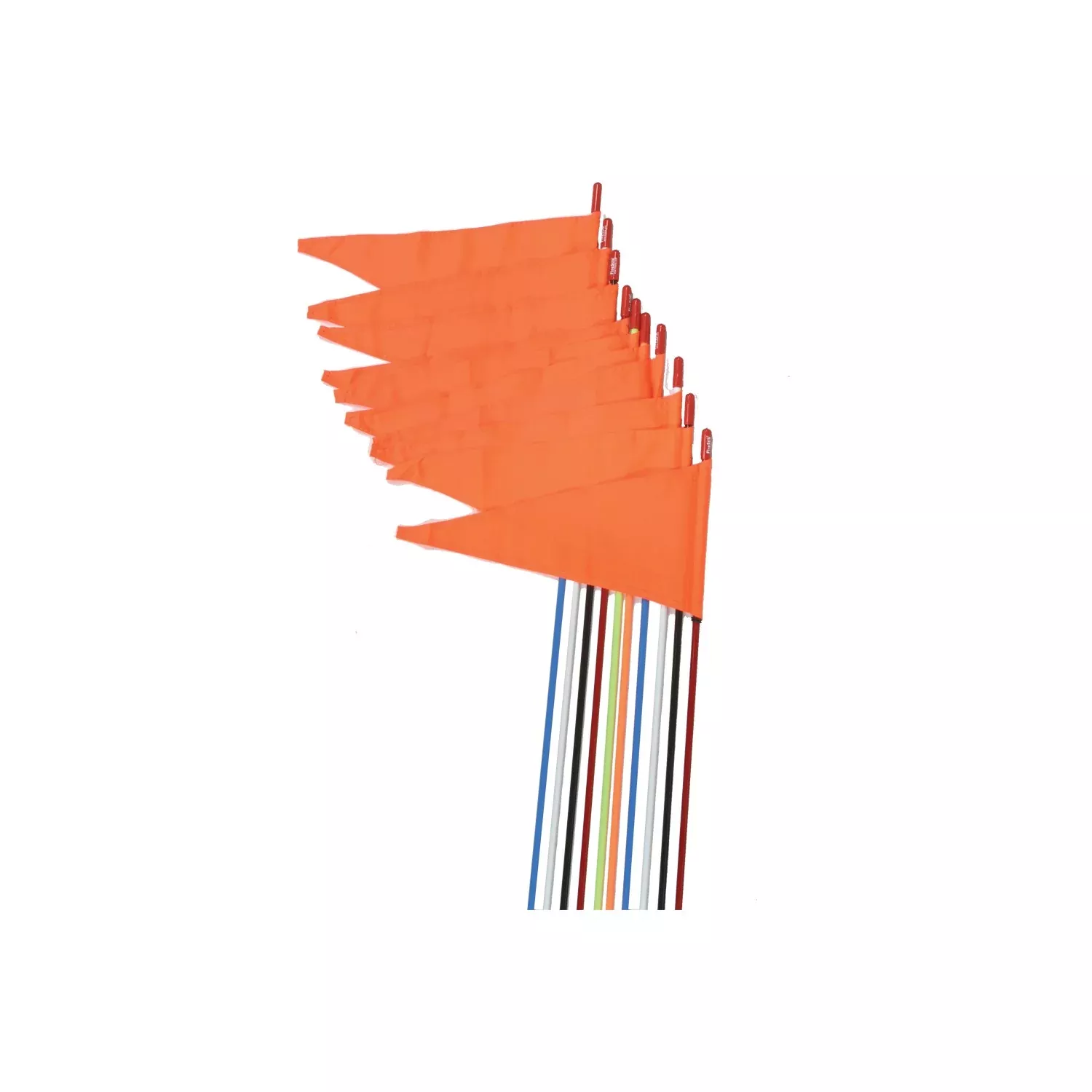 FIRESTIK SAFETY FLAGS STUD MOUNT BLACK 7' 10/PK - 36-20960