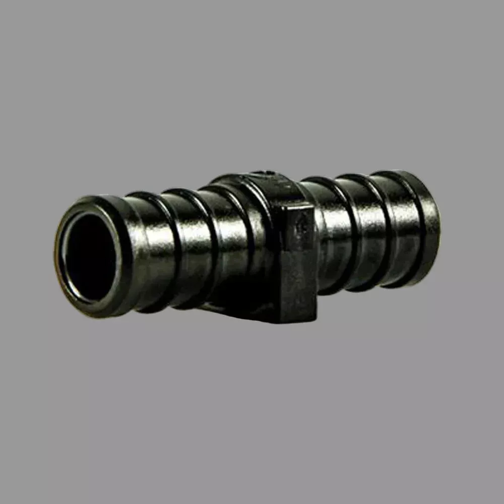 Flair-It | ECOPOLY 1/2" BARB COUPLING | 29840 | Plastic | Single | Black