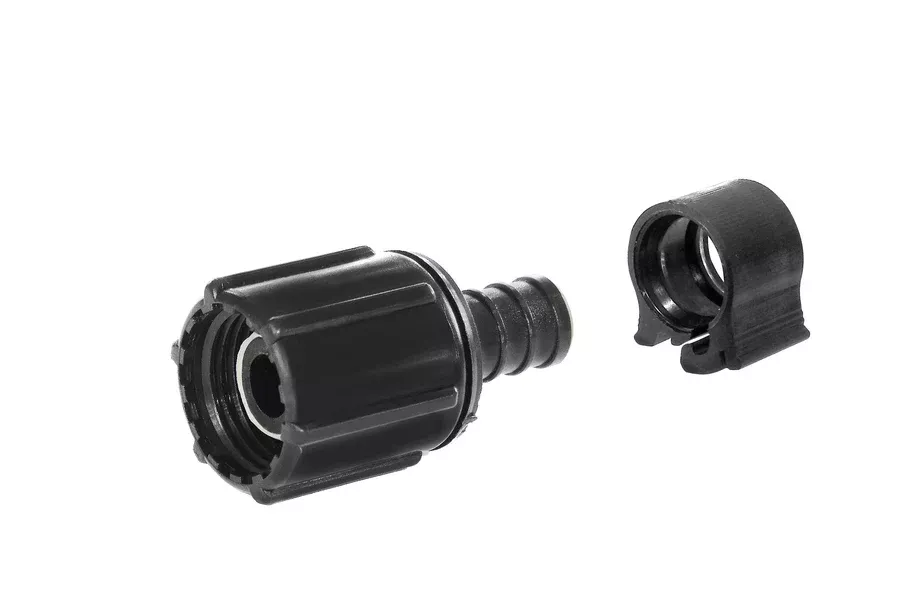 Flair-It | PEXLOCK 1/2" SWIVEL END NUT COUPLING | 30873 | Plastic | Single | Black