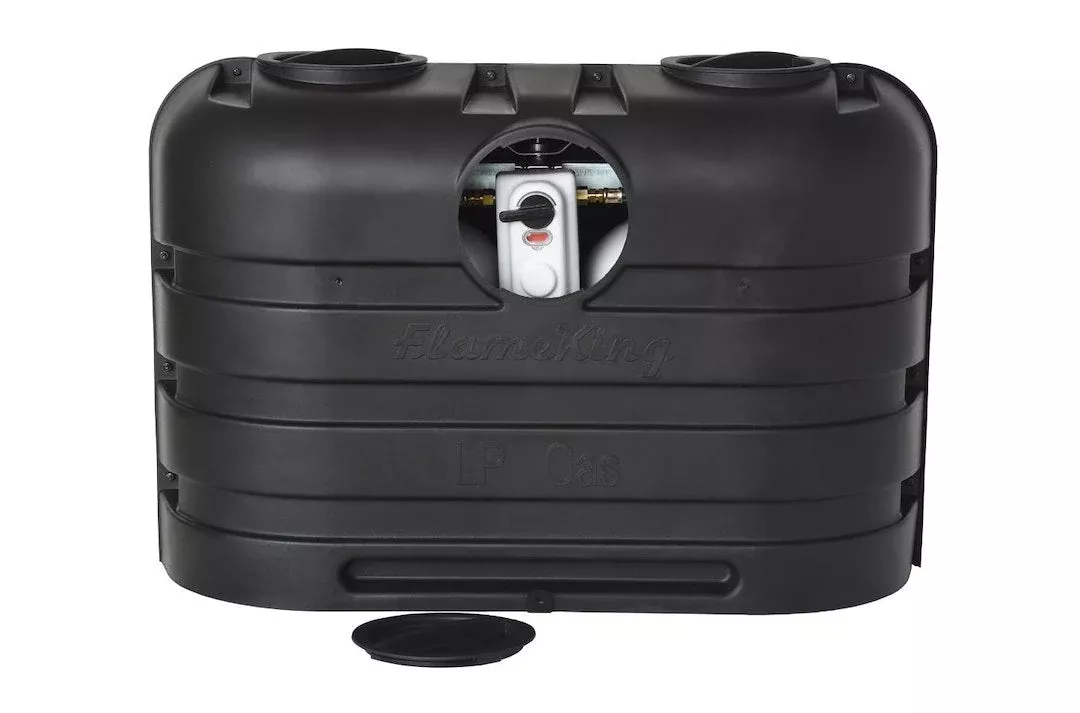 Flame King Dual 20-lb Propane Tank Cover - Black – YSN-PCC-RV