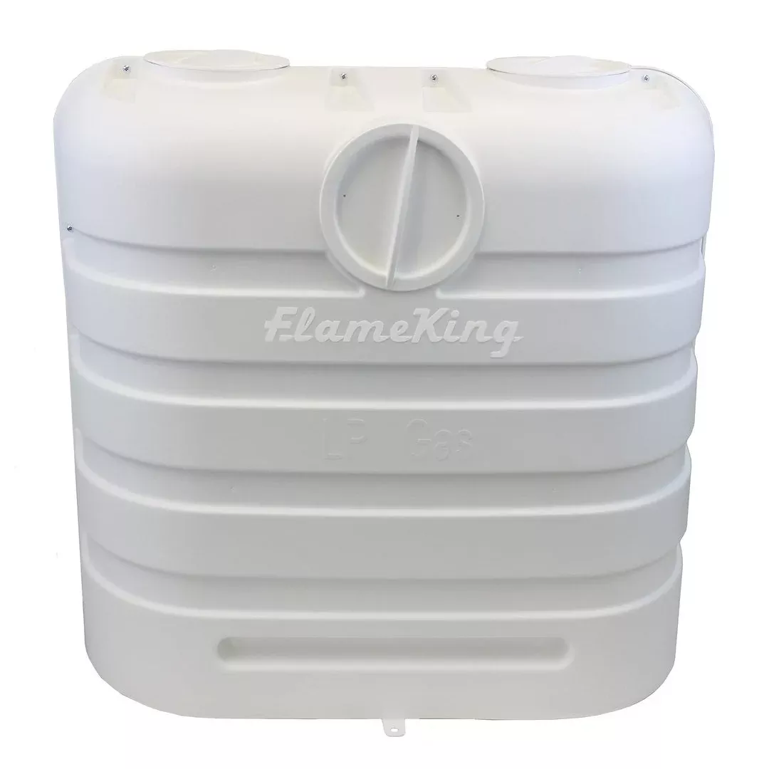 Flame King Dual 30-lb Propane Tank Cover - White – PCCRV30WHT