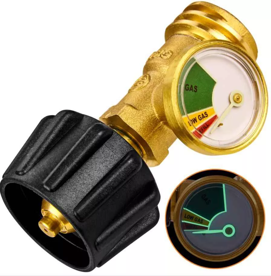 Flame King YSN212 Propane Level Indicator with Flow/Shutoff Functions