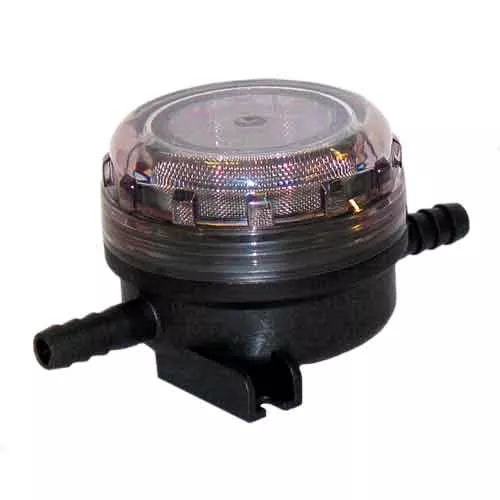 Flojet 01740002A Fresh-Water Pump Strainer - 1/2 in Hose Barb