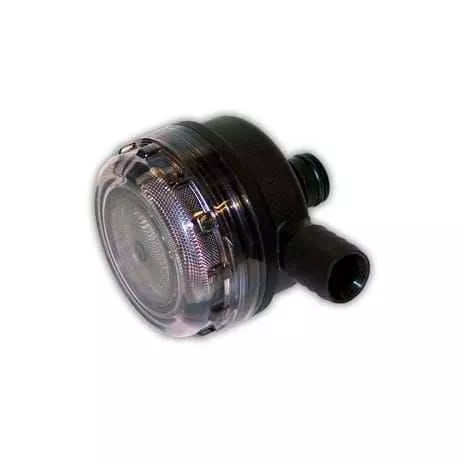 Flojet 01740012A Fresh-Water Pump Strainer - 1/2 in Hose Barb