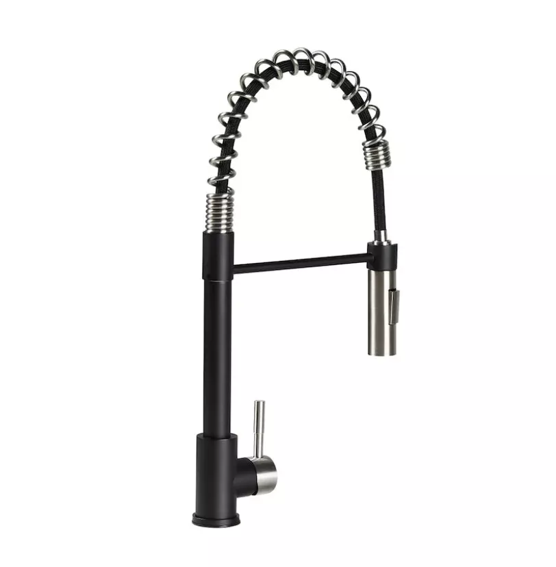 Flow Max™ Pull-Down Faucet - Stainless Steel/Matte Black