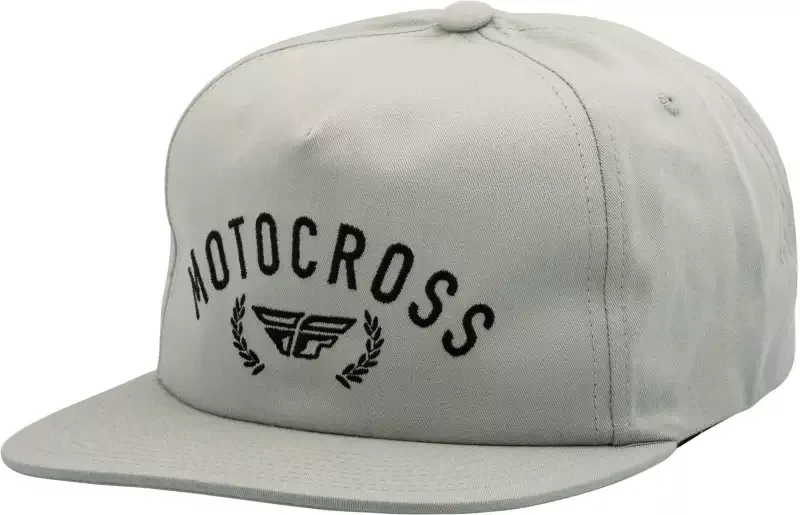 Fly Champion Hat Light Grey/Black