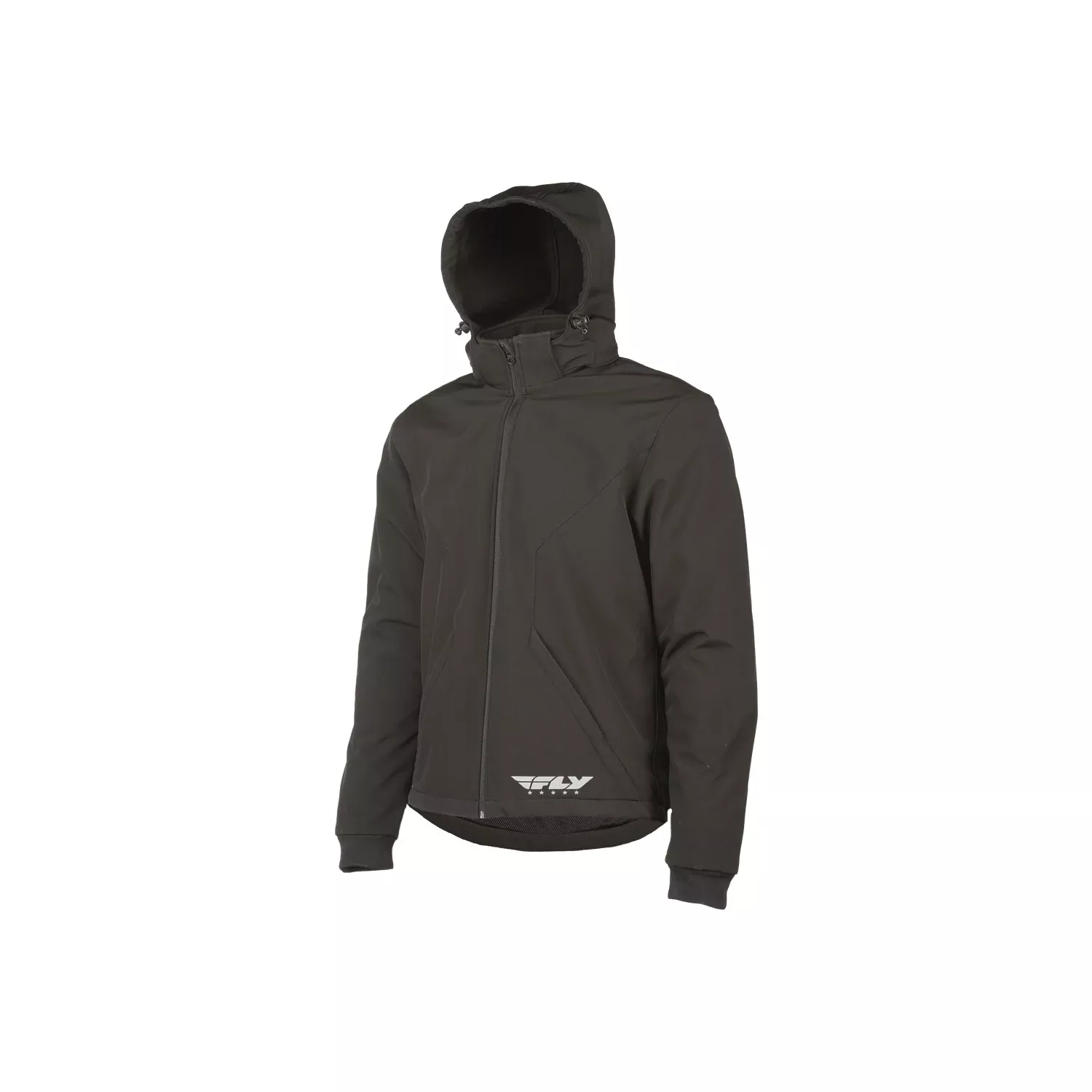 FLY RACING ARMORED TECH HOODIE BLACK LG - 477-2009L