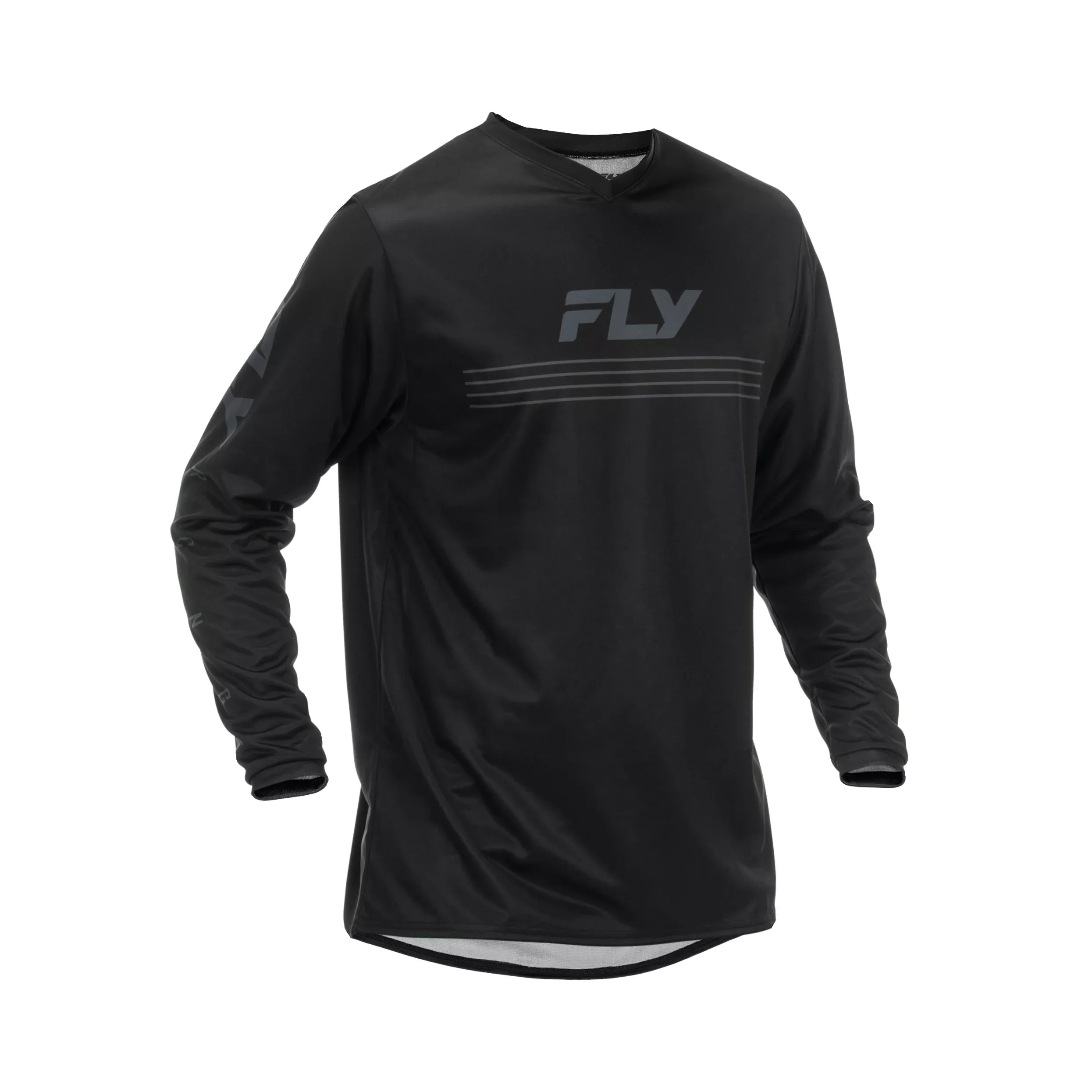 FLY RACING BLACK UNIVERSAL JERSEY