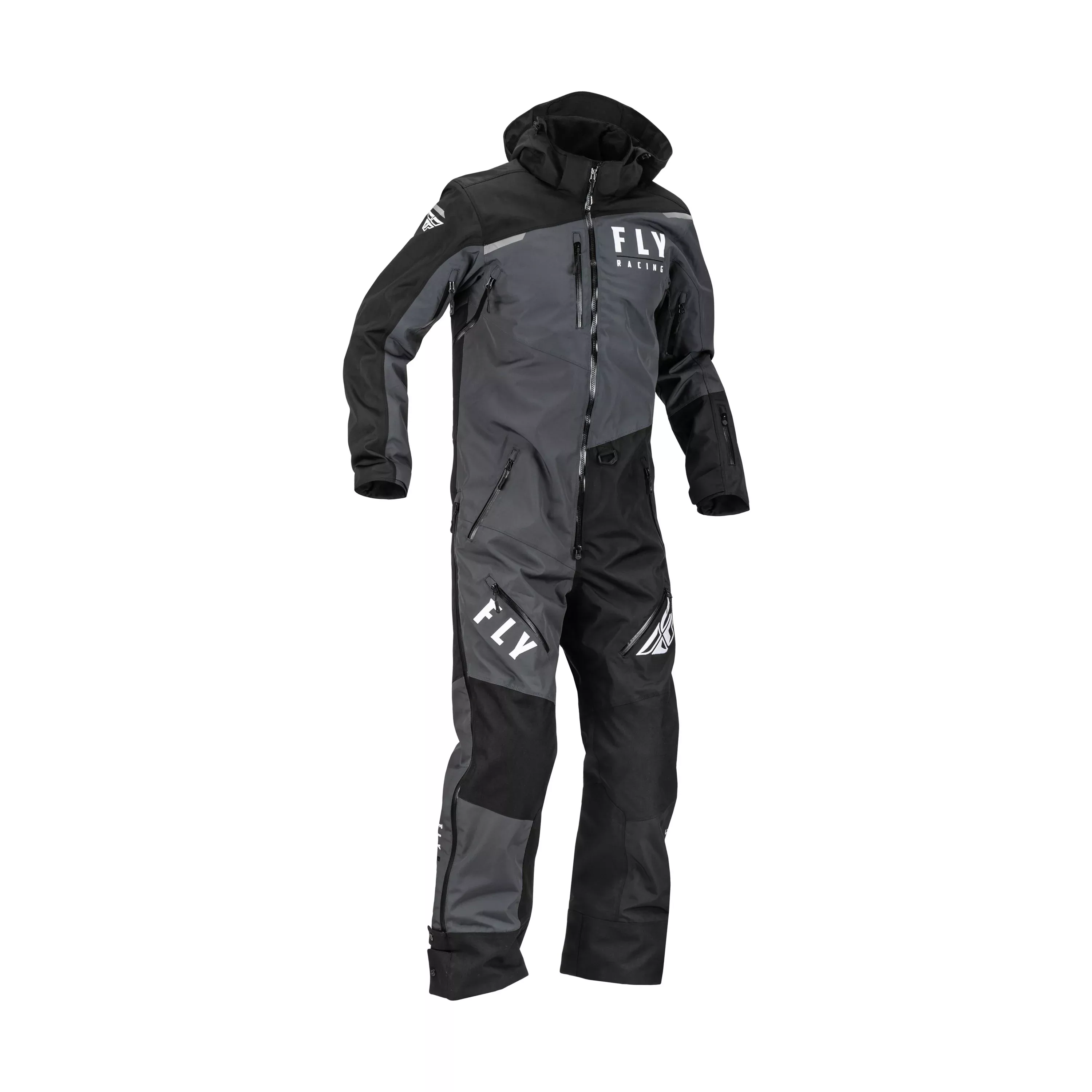 FLY RACING COBALT SHELL MONOSUIT BLACK/GREY LG - 470-4350L