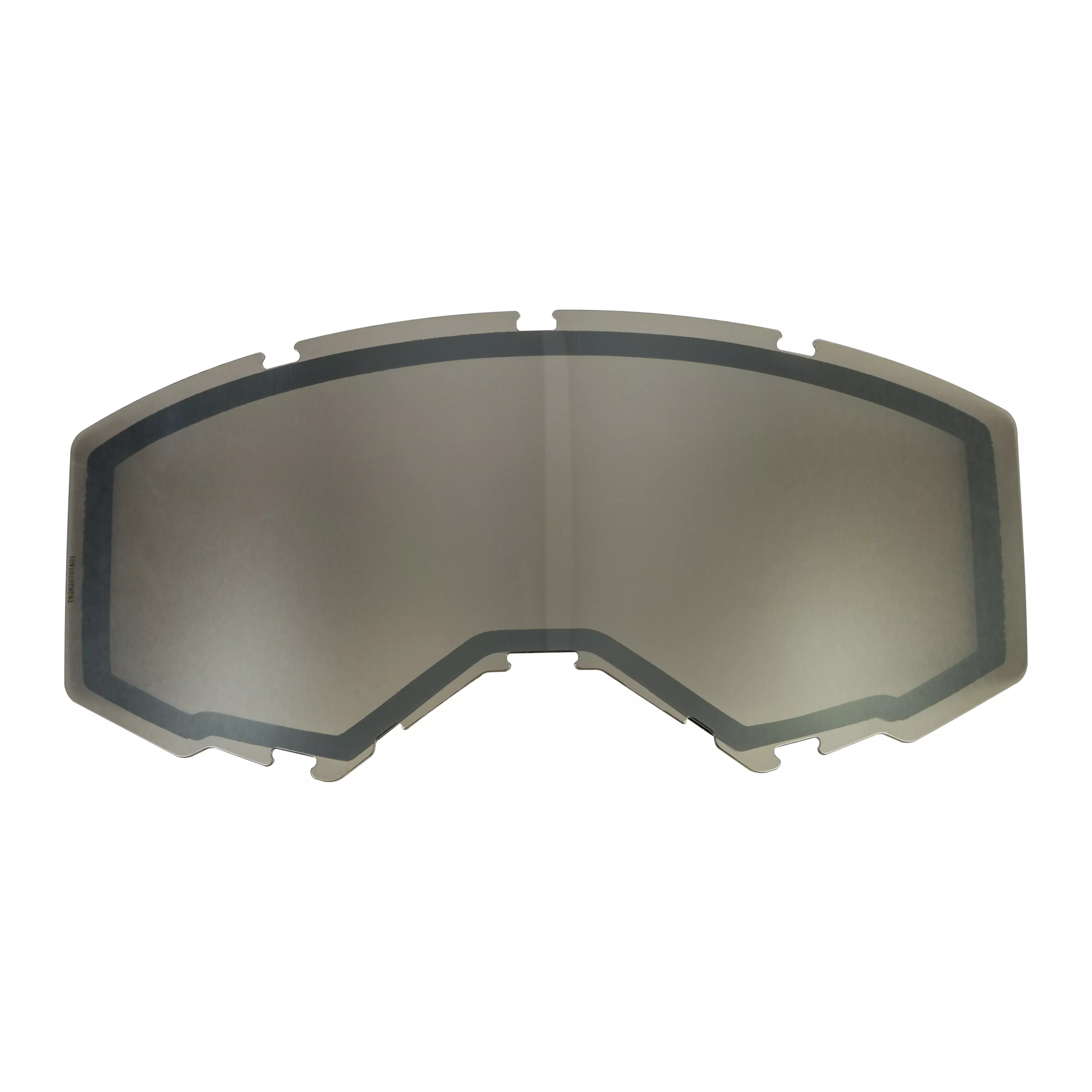 FLY RACING DUAL LENS W/O VENTS ADULT SILVER MIRROR/SMOKE - 37-5442
