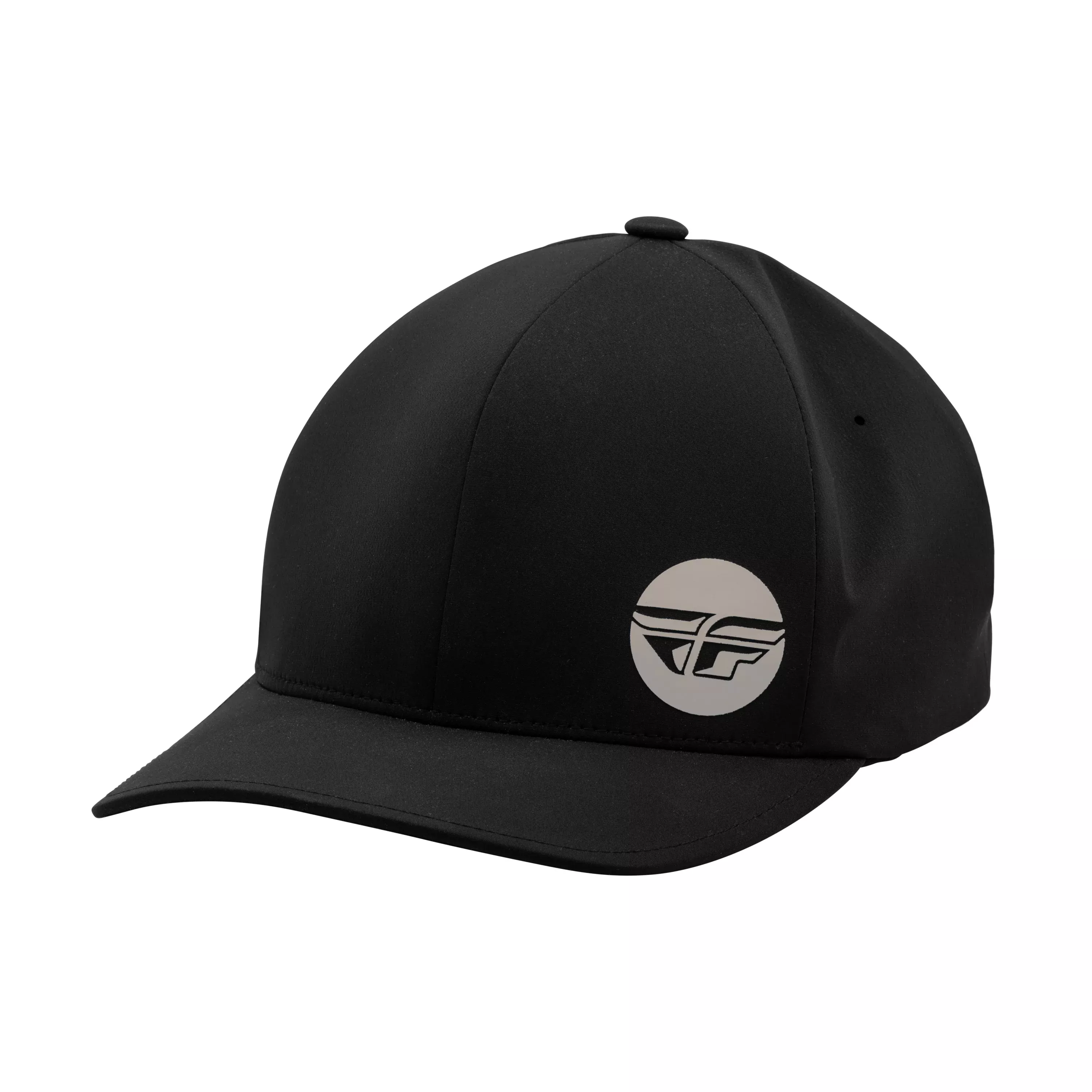 FLY RACING FLY DELTA HAT BLACK/LIGHT GREY SM/MD - 351-0116S
