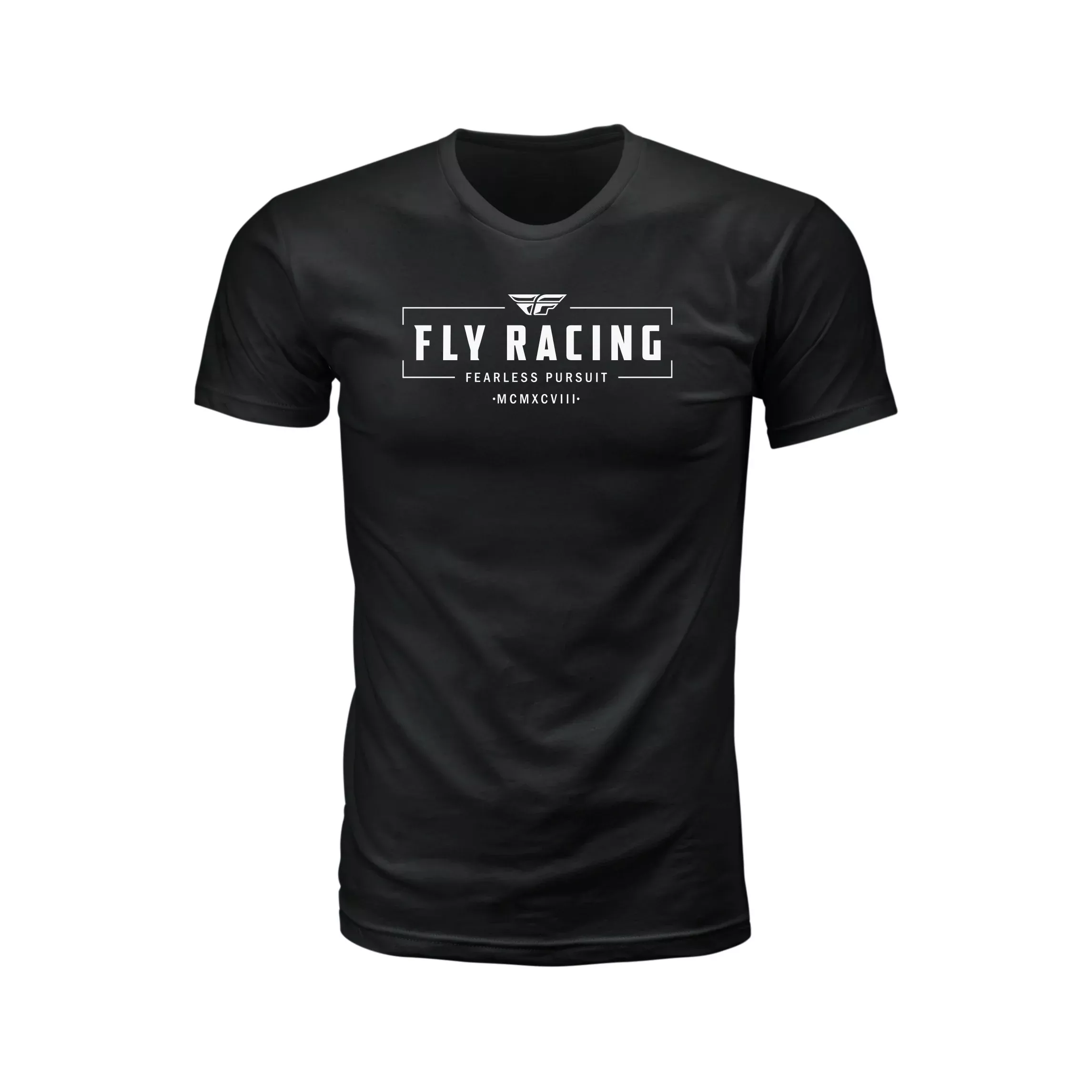 FLY RACING FLY MOTTO TEE BLACK XL - 352-0060X