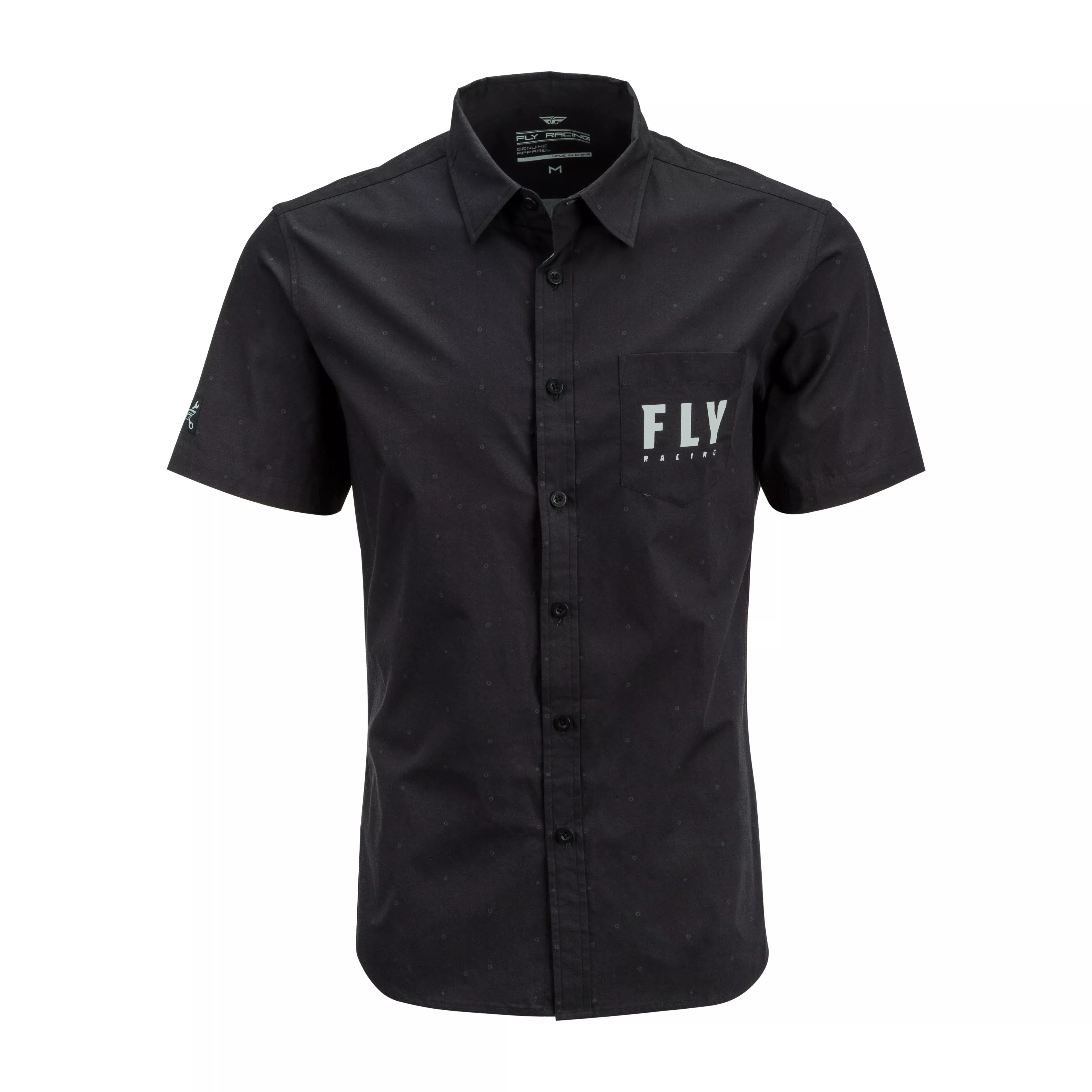 FLY RACING FLY PIT SHIRT BLACK 3X - 352-62133X