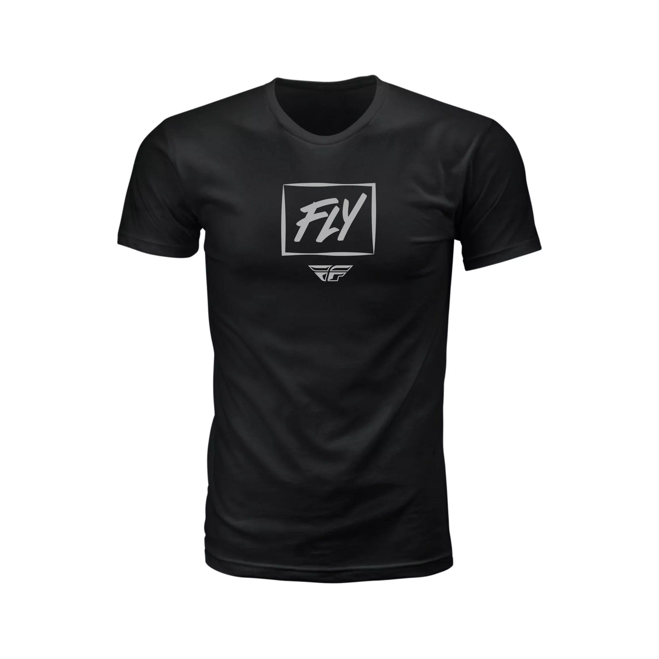 FLY RACING FLY ZOOM TEE BLACK XL - 352-0140X