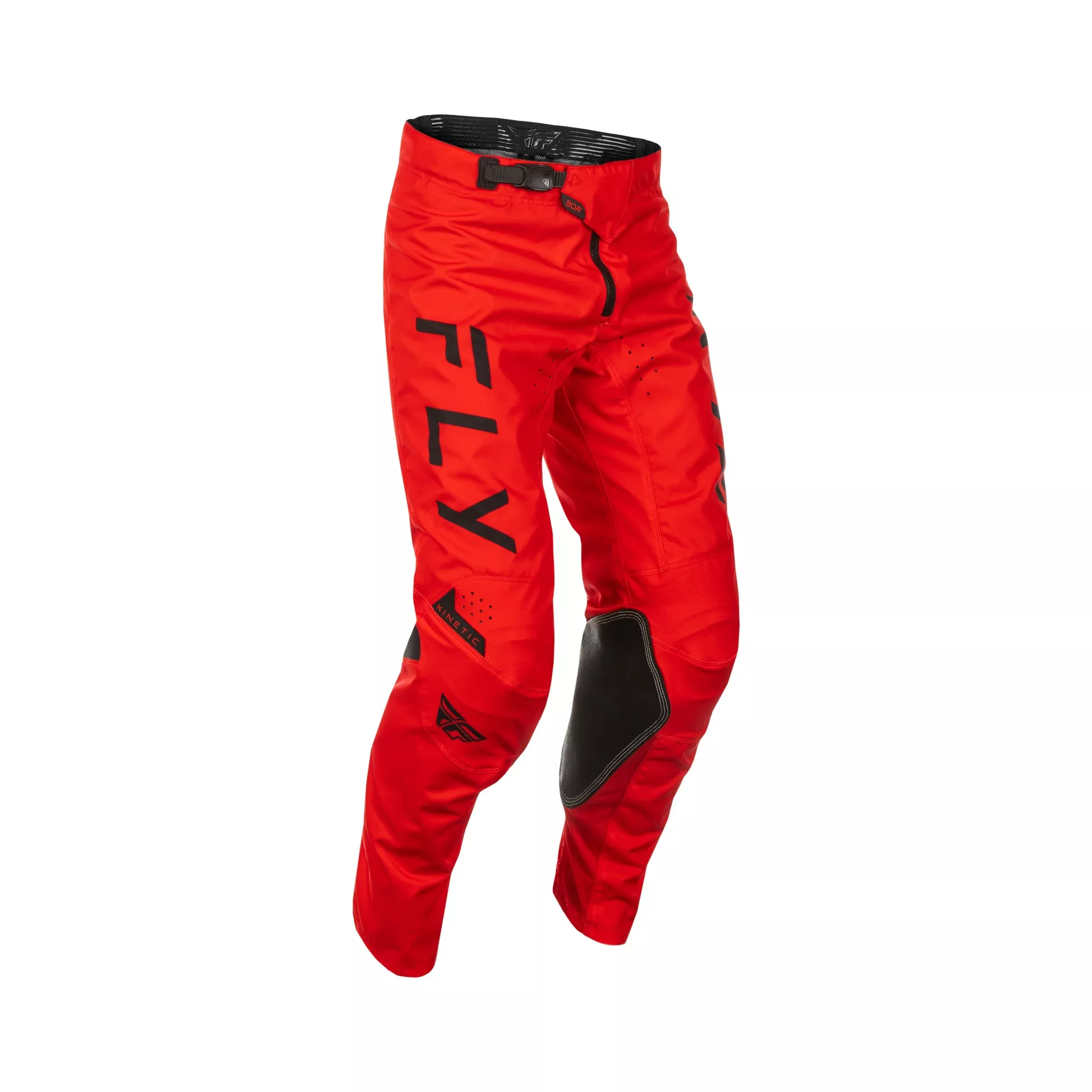 FLY RACING KINETIC CENTER PANTS CA/NY RED/BLACK