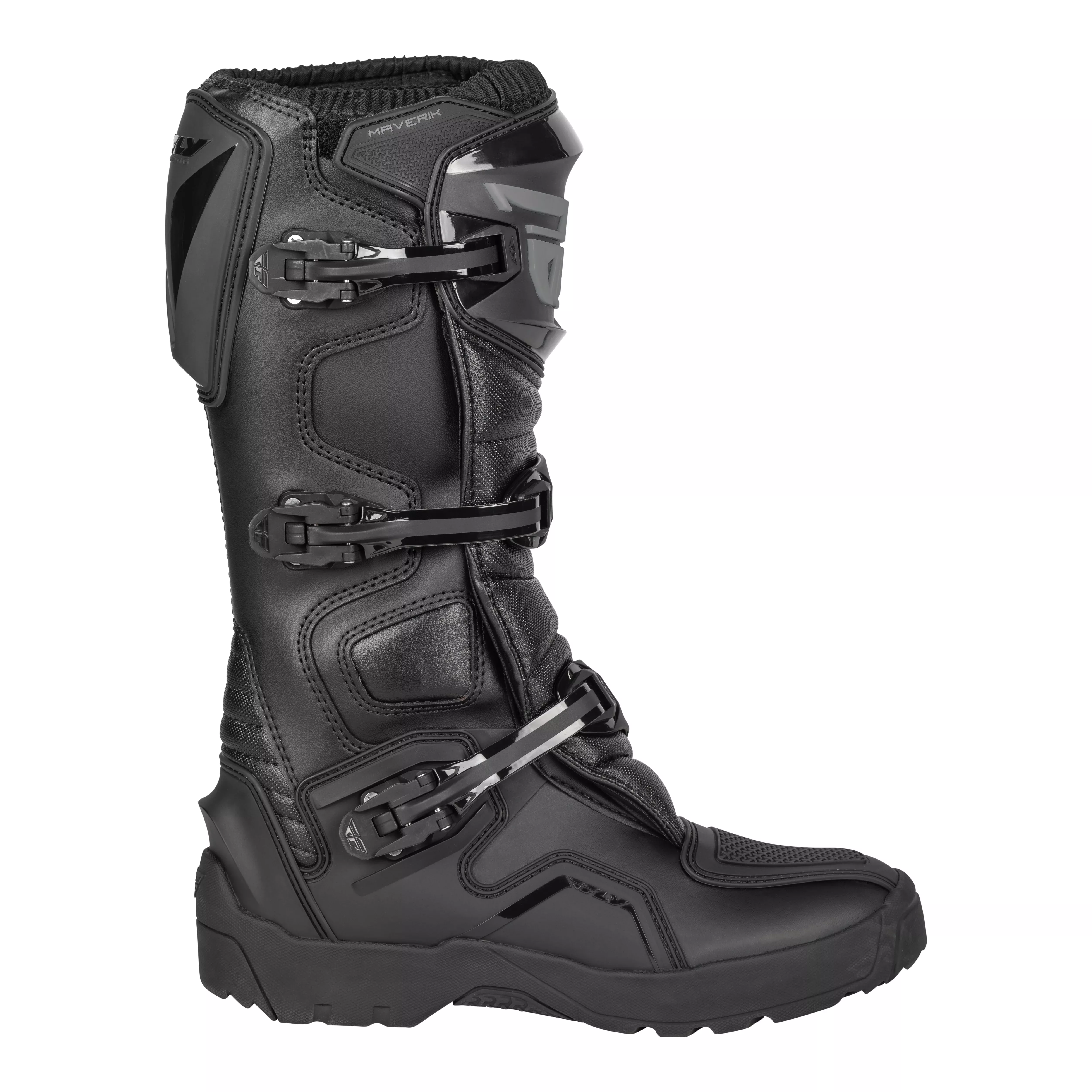 FLY RACING MAVERIK ENDURO BOOTS BLACK SZ 10 - 364-69810