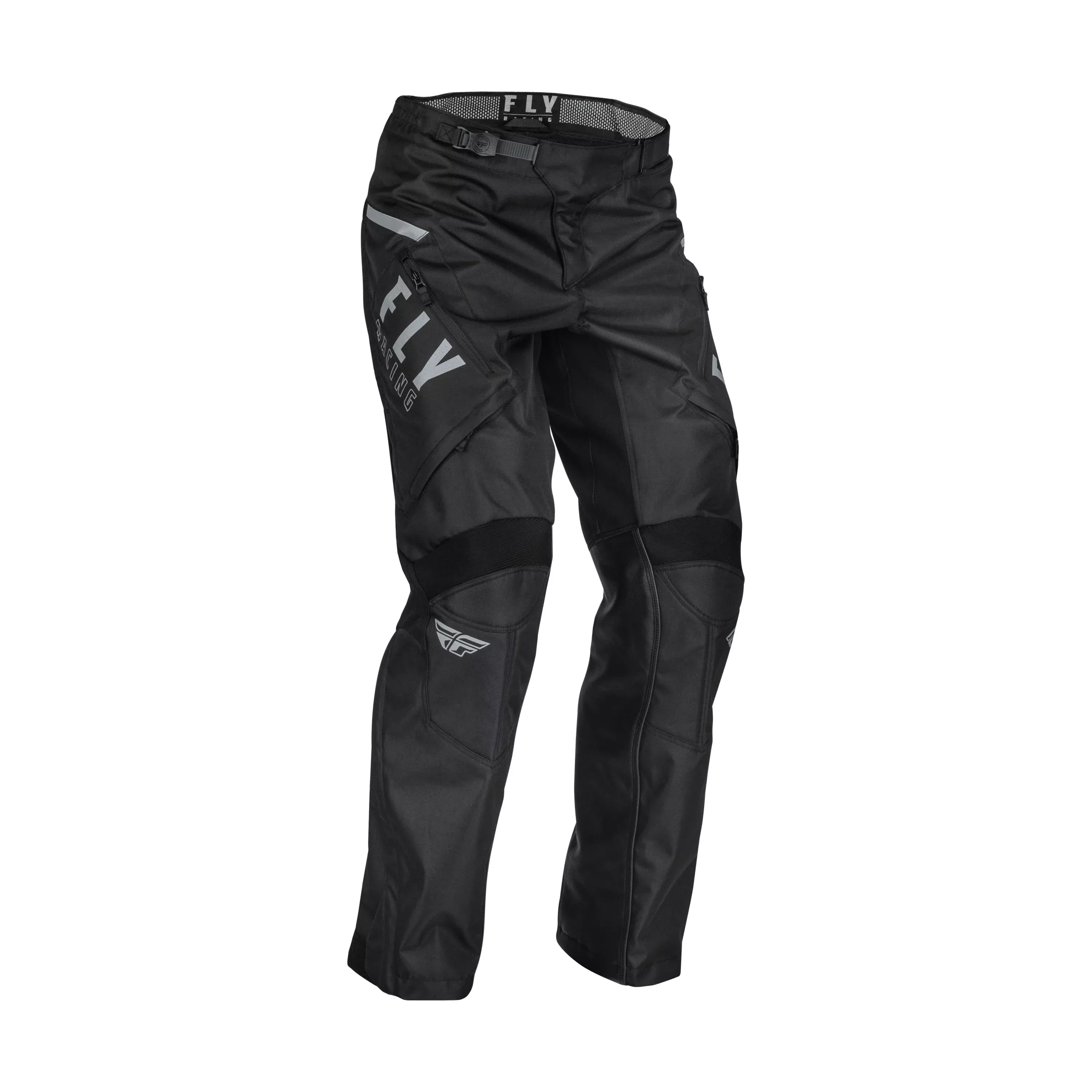 FLY RACING PATROL OVER-BOOT PANTS BLACK/WHITE SZ 38 - 376-64038