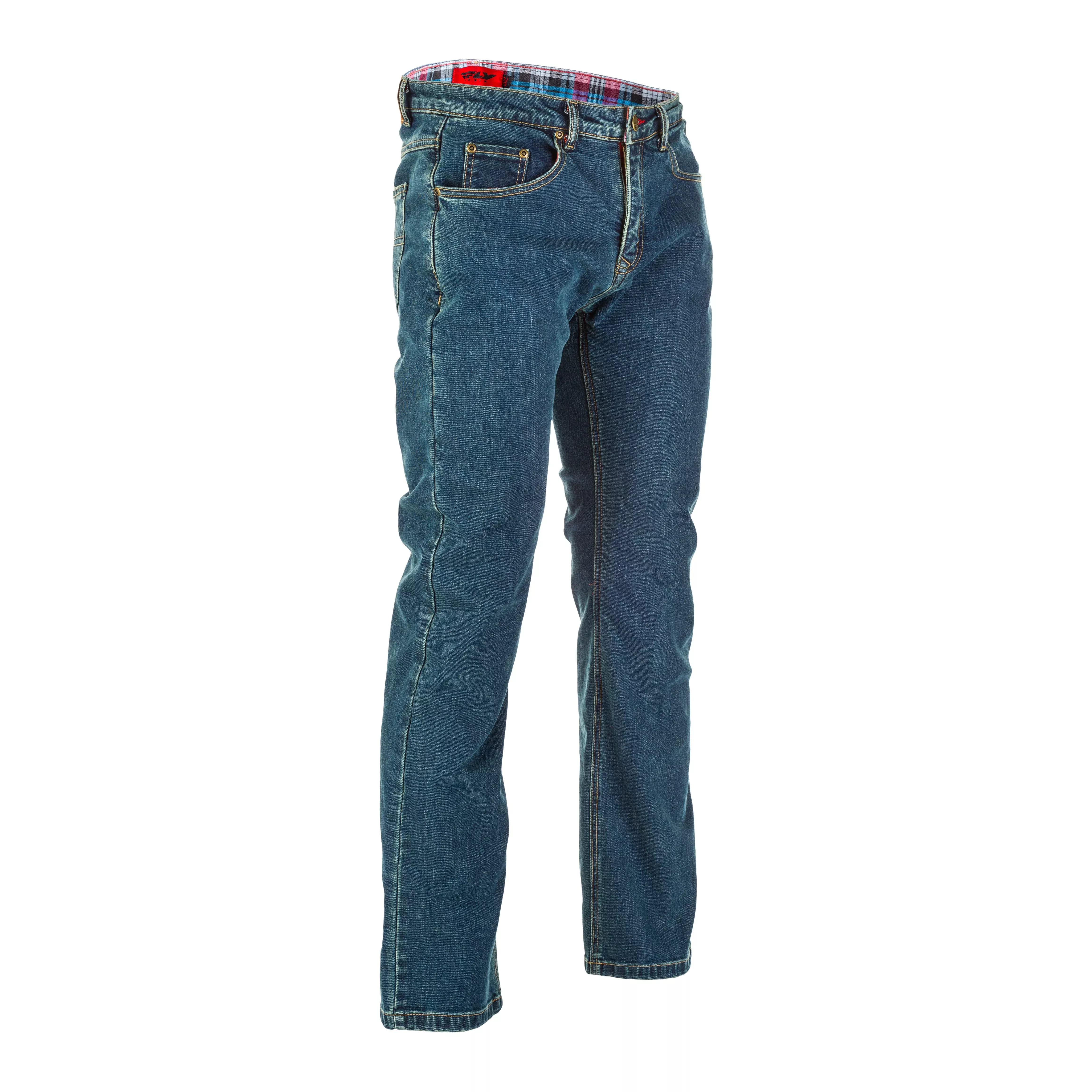 FLY RACING RESISTANCE JEANS OXFORD BLUE SZ 36 - 478-30436