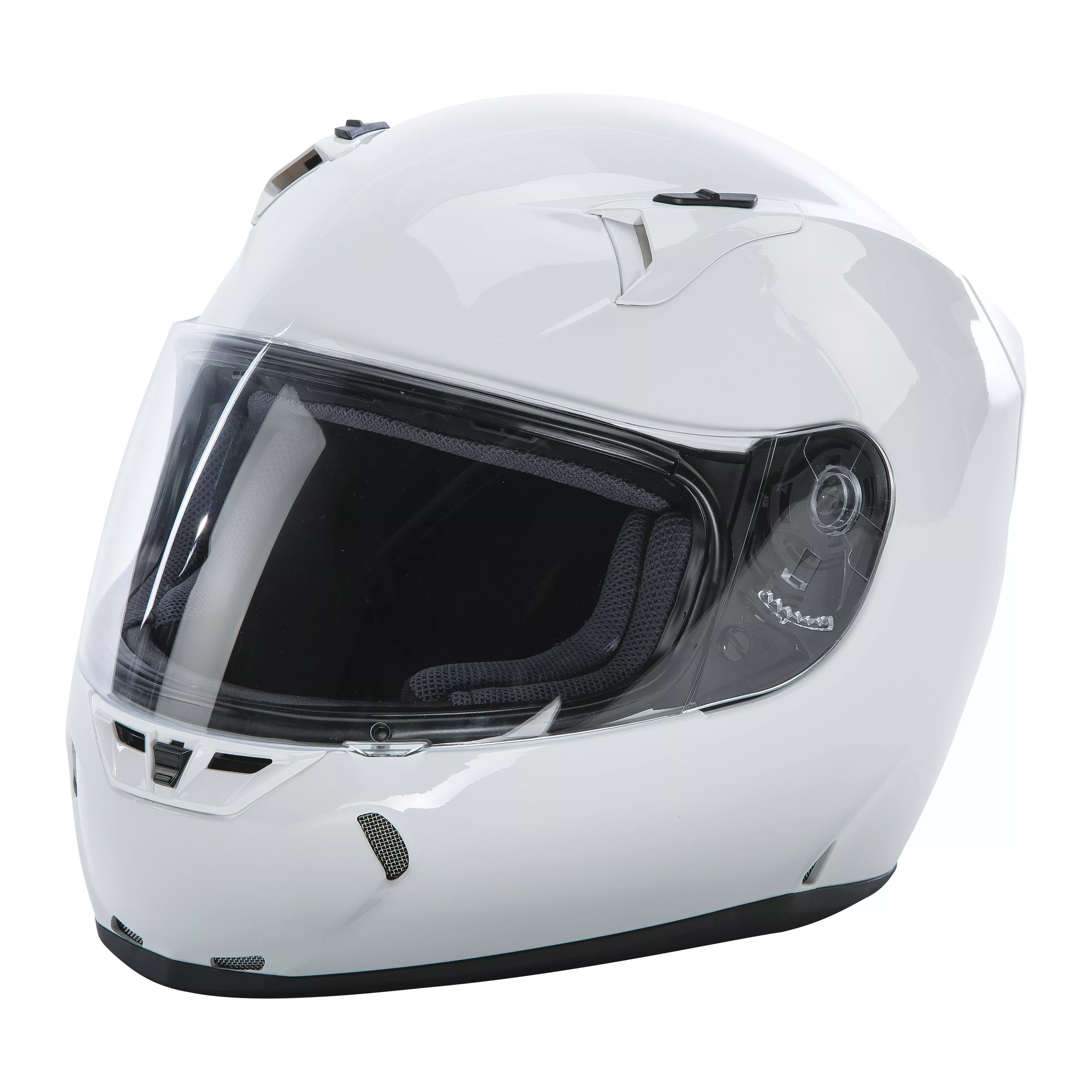 FLY RACING REVOLT SOLID HELMET ECE WHITE MD - 73-8353M