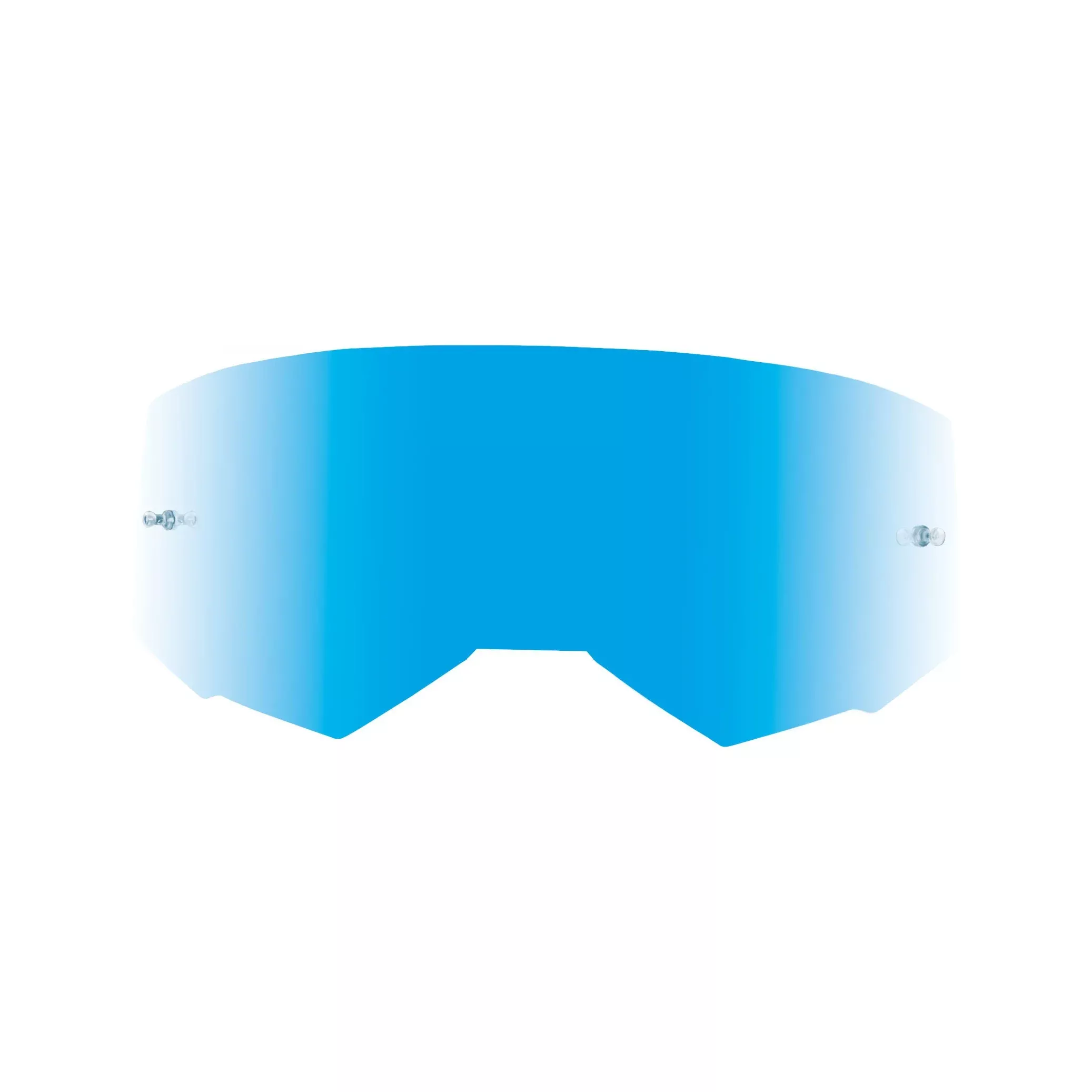 FLY RACING SINGLE LENS W/POST ADULT SKY BLUE MIRROR/SMOKE - 37-5424