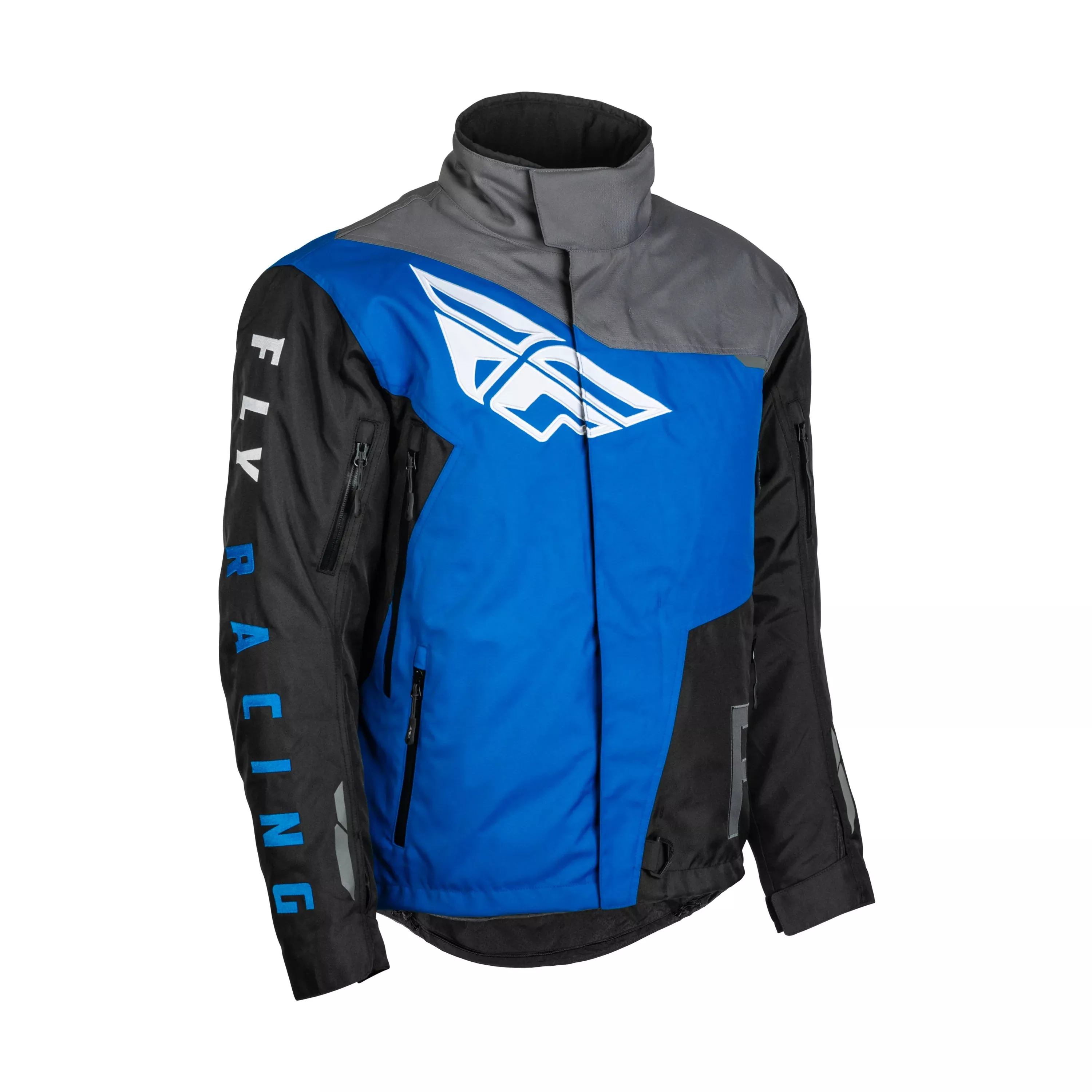 FLY RACING YOUTH SNX PRO JACKET BLACK/GREY/BLUE YS - 470-4116YS