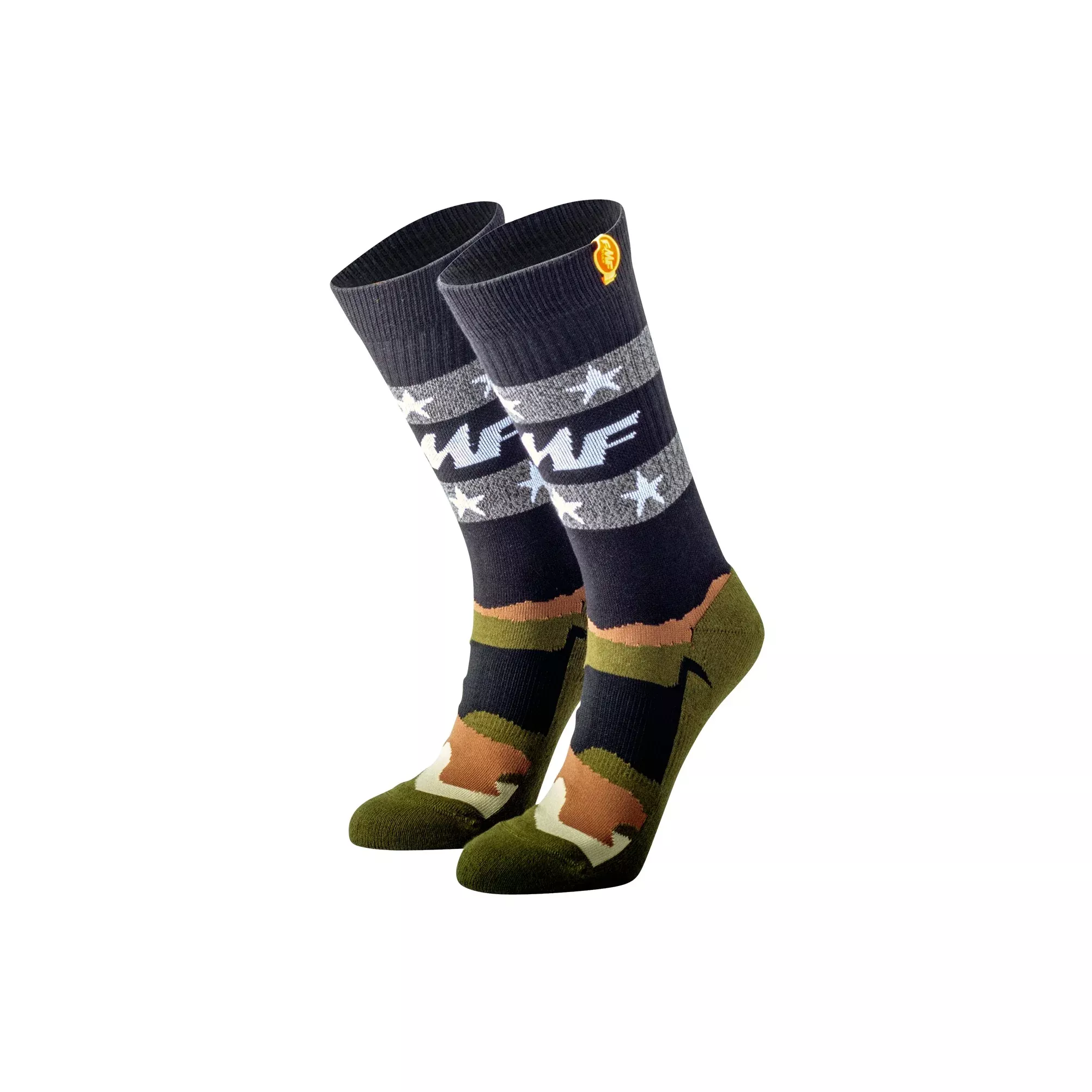 FMF APPAREL CAMO STARS SOCKS - 782-0214