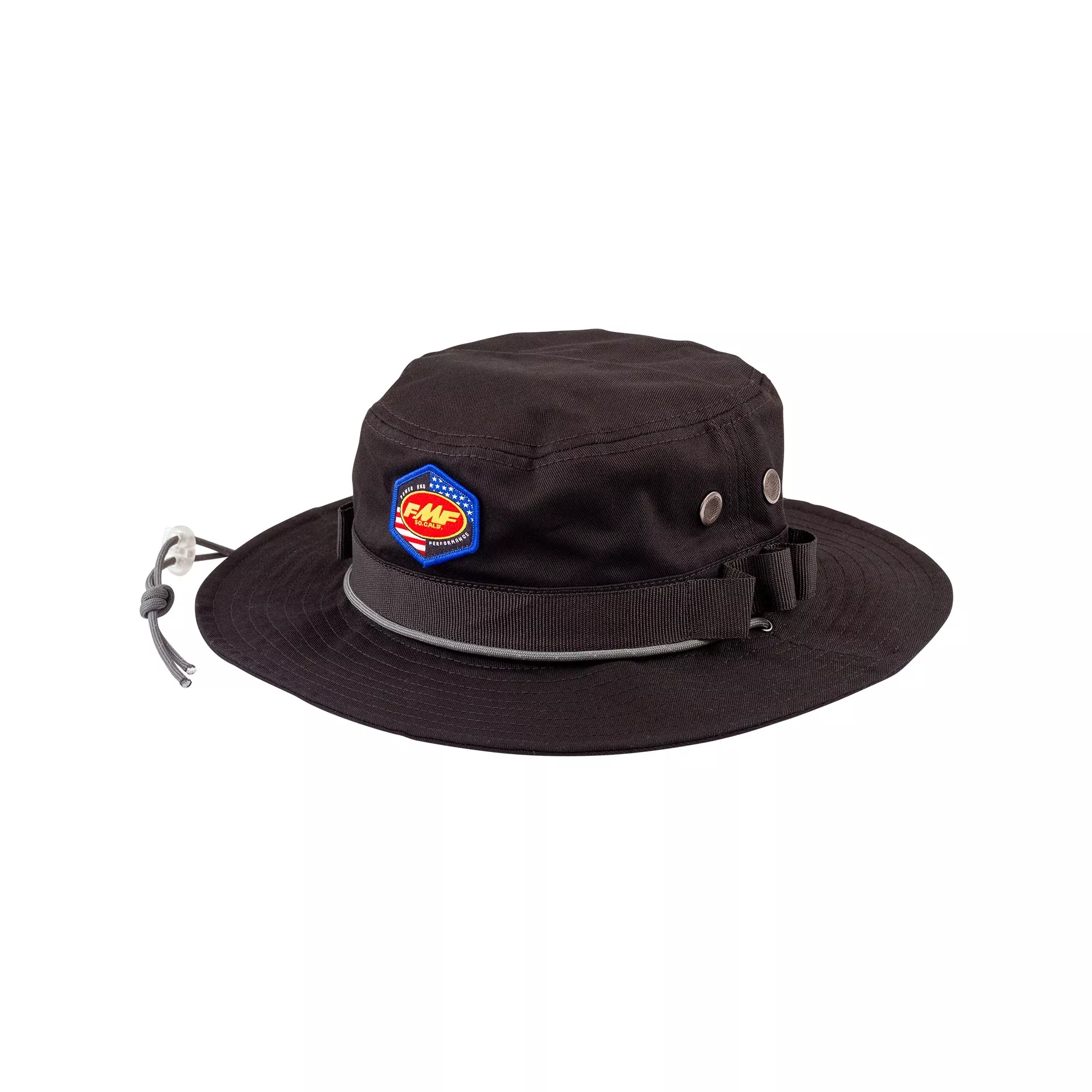 FMF APPAREL NUTS & BOLTS BUCKET HAT BLACK OS - 782-0112