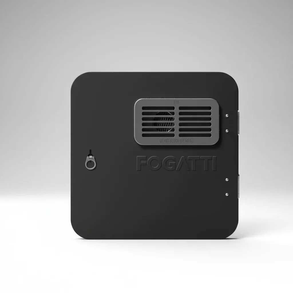 Fogatti | Black Service Access Door | FSBDA-1515 | For InstaShower Ultra Model Only