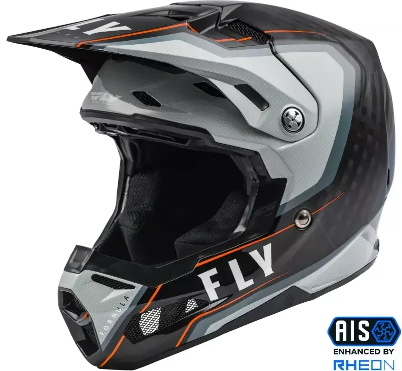 Formula Carbon Axon Helmet Black/Grey/Orange 2x