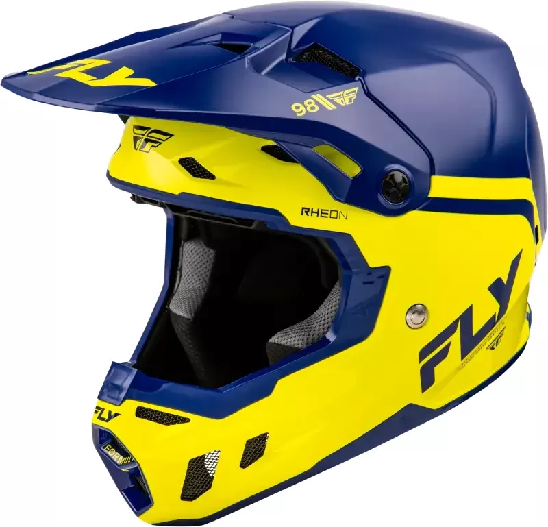 Formula Cc Objective Helmet Navy/Yellow Xs