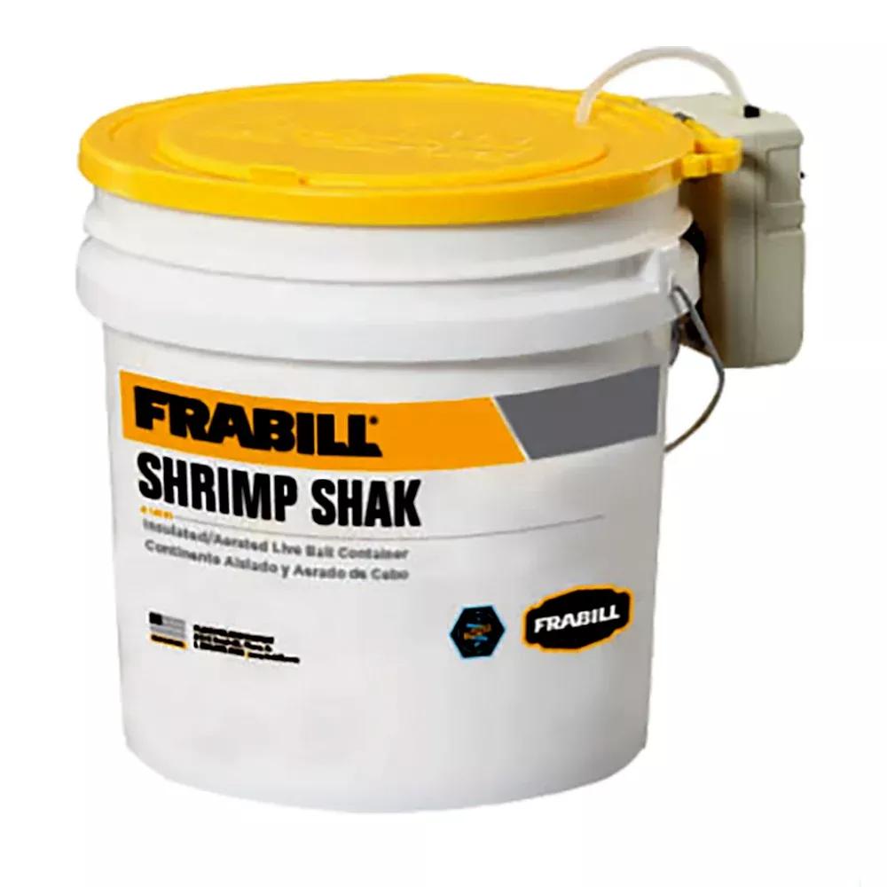 Frabill Shrimp Shak Bait Holder – 4.25 Gallons w/Aerator 14261