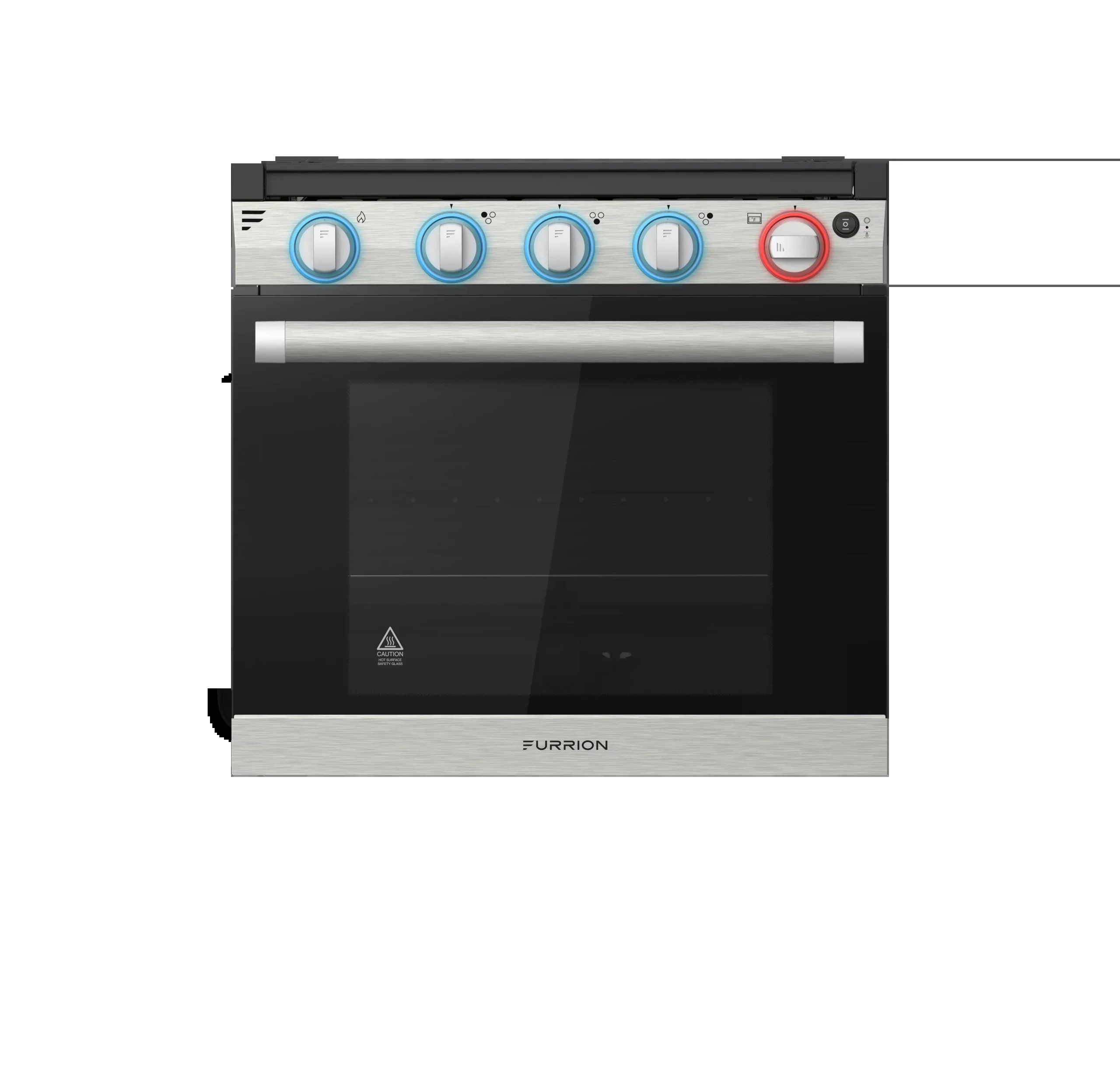 Furrion 2-In-1 RV Gas Range Oven – 21 ” Stainless Steel #FGR21G3A1-SG