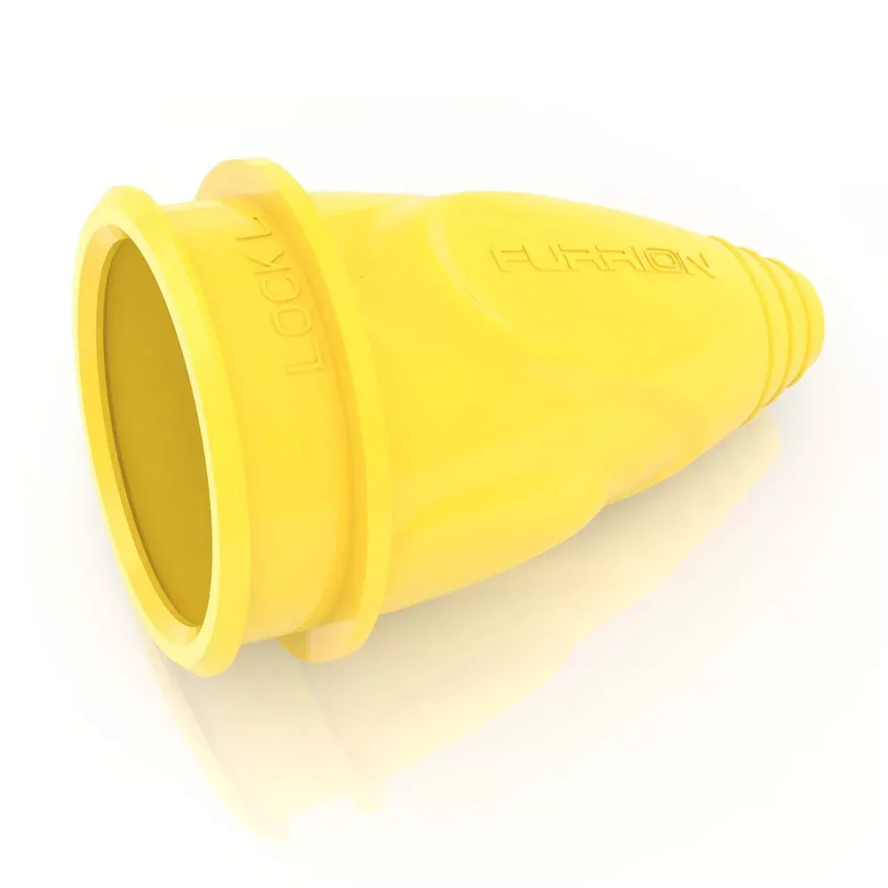 Furrion 30A Connector Cover - Yellow #F30COV-SY