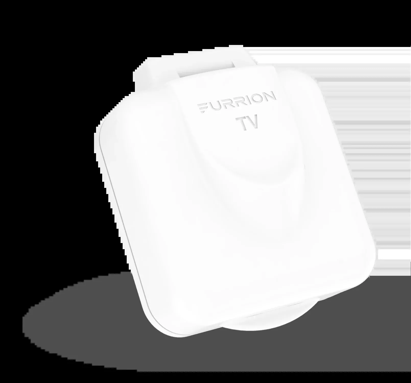 Furrion Mini Tv/Satellite Inlet - Square, White #FTVINB-PS-OEM