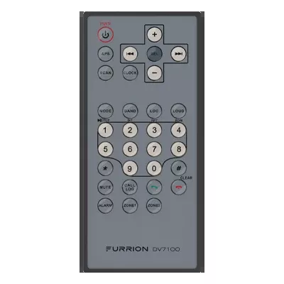 Furrion Replacement Remote Control For Dv7100 Entertainment System #C-DV7100-RC