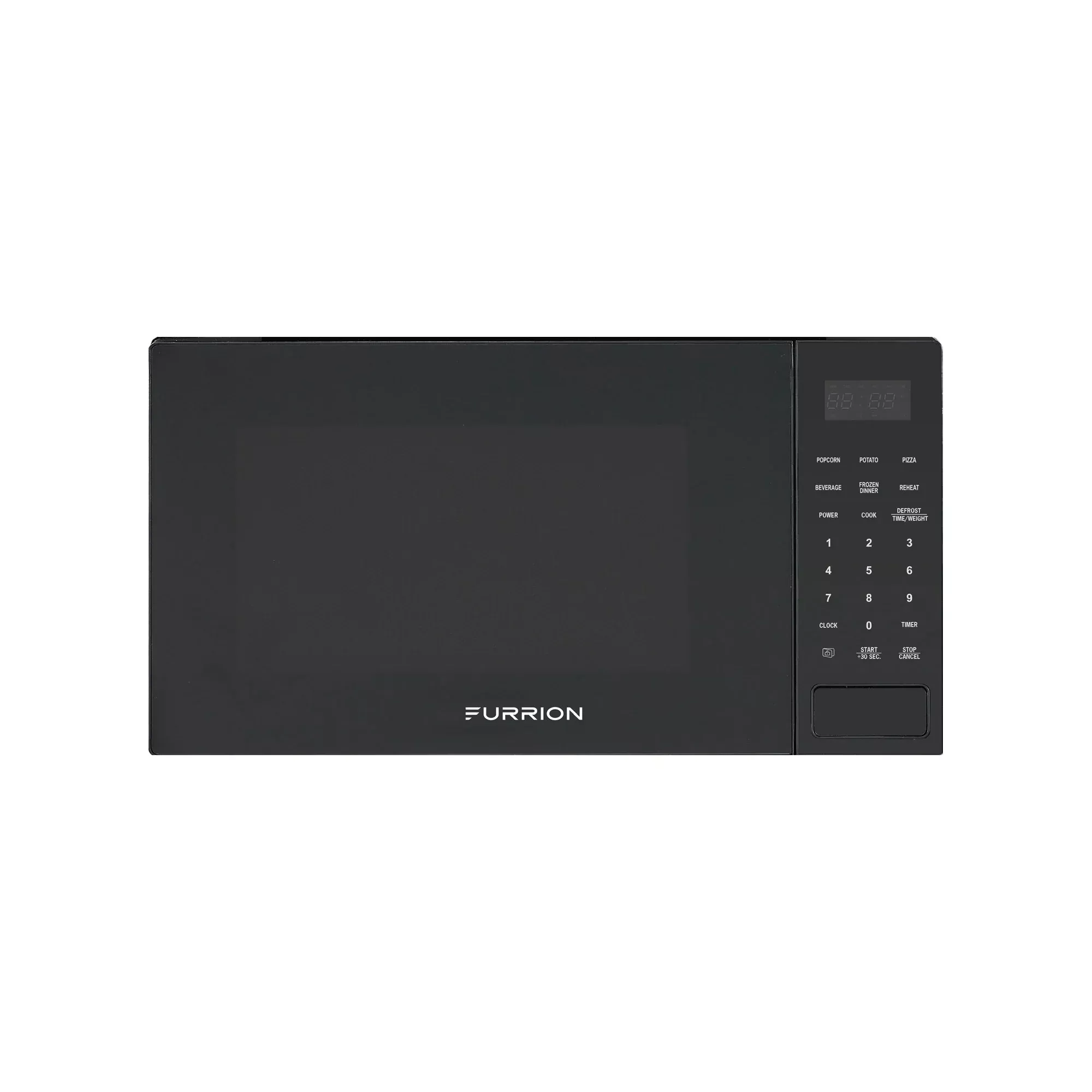 Furrion - Undercounter RV Microwave - 0.9 cu. ft. Black - FMSM09AB-BL