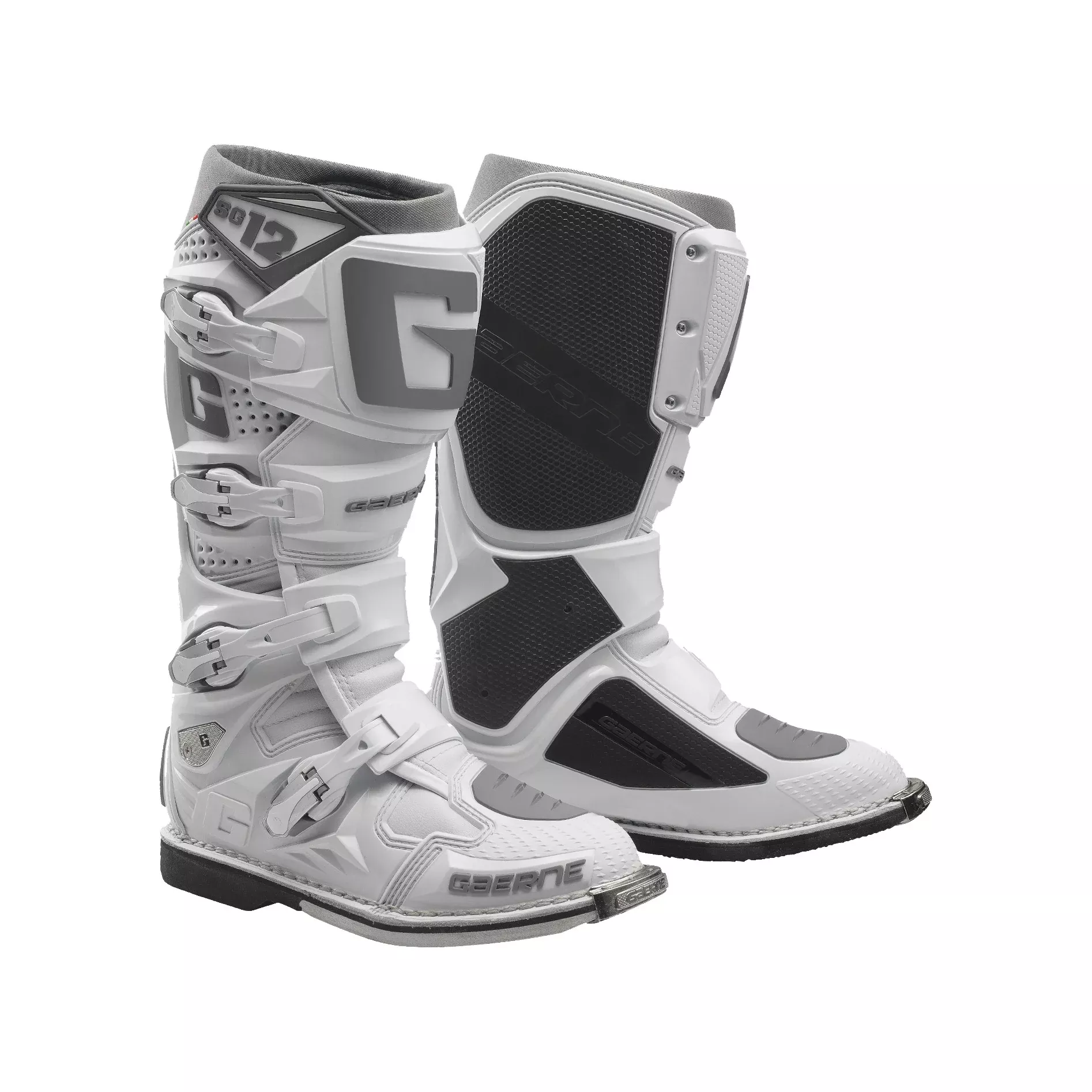GAERNE SG-12 BOOTS WHITE SZ 11 - 480-07011