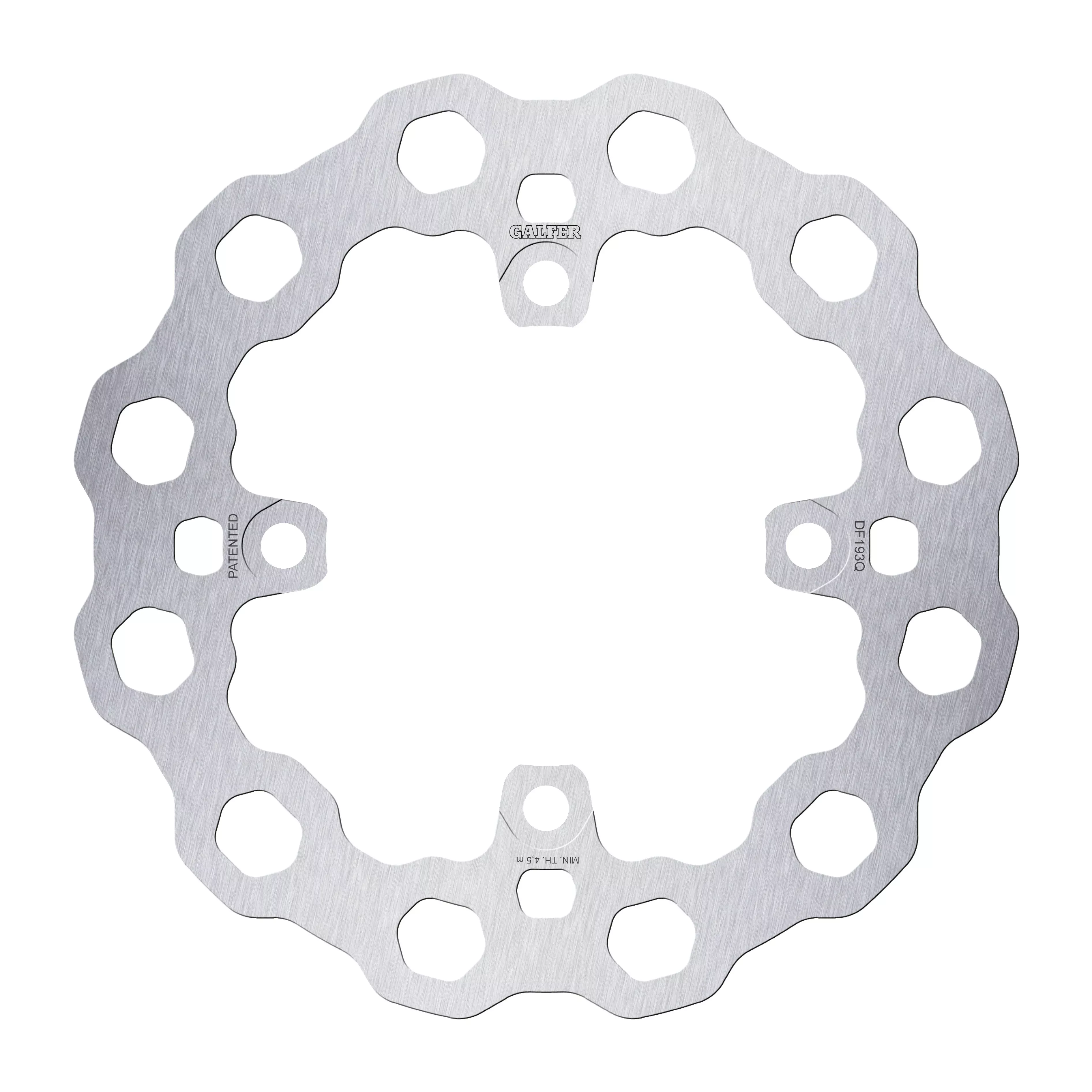 GALFER BRAKE ROTOR CUBIQ FIXED REAR - 17-3903