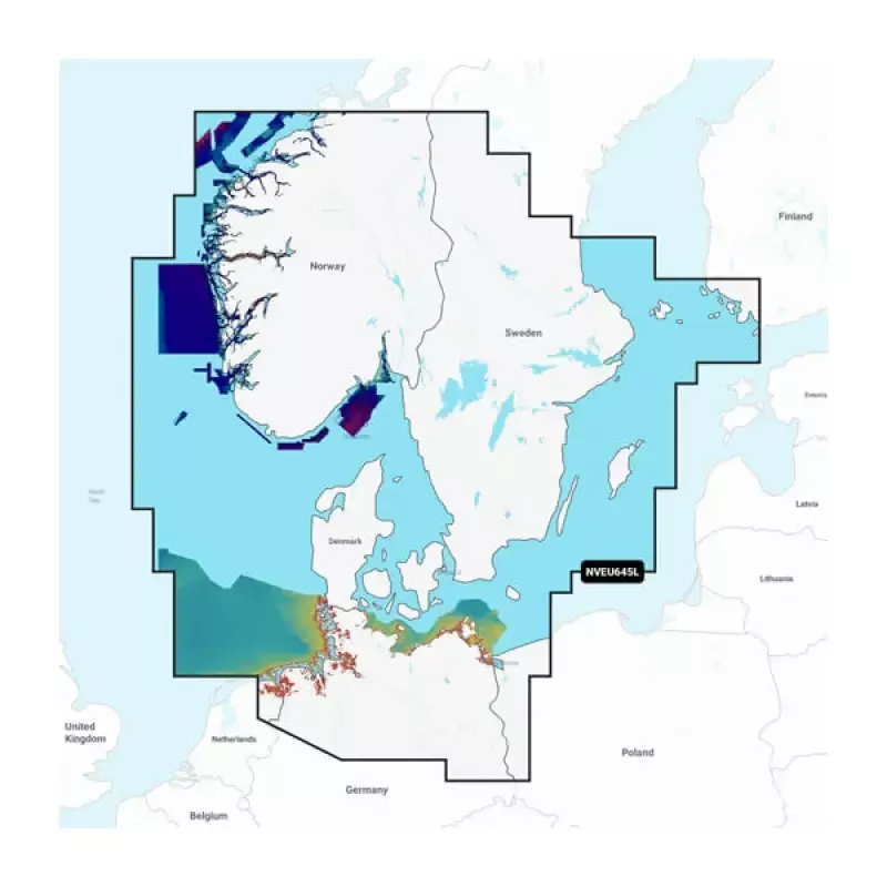 Garmin Carto 010C127400 Skagerrak & Kattegat Navigation Map