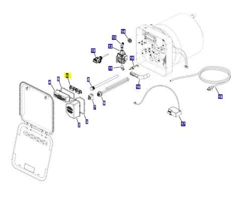 GE Appliances | Water Heater Thermostat Assembly| WS26X23762 | Fits PR06DSATBA