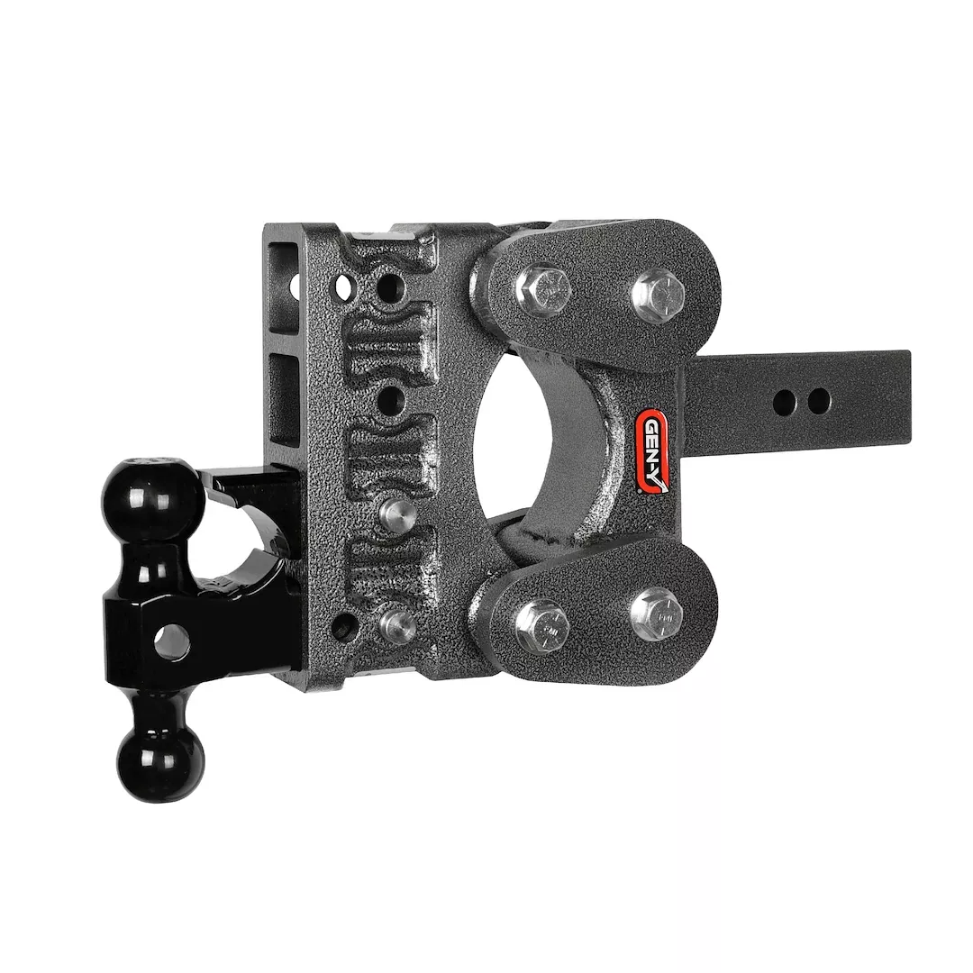 Gen-Y Hitch GH-1124 Dual-Ball Mount - 2-1/2 in Receiver, 5 in Drop