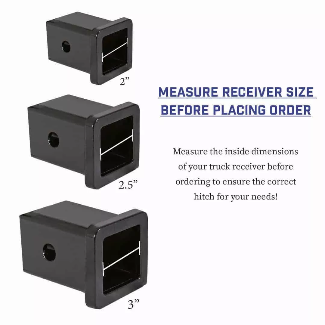 Gen-Y Hitch GH-1713 Dual-Ball Mount - 3 in Receiver, 6 in Drop