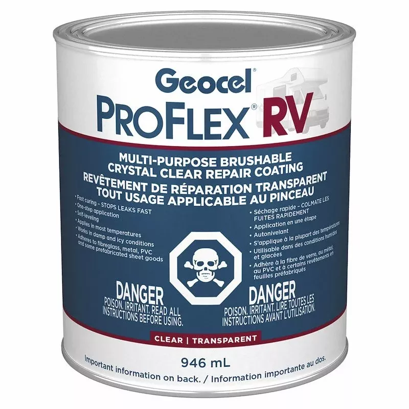 Geocel GC23800 Proflex RV Quart - Clear